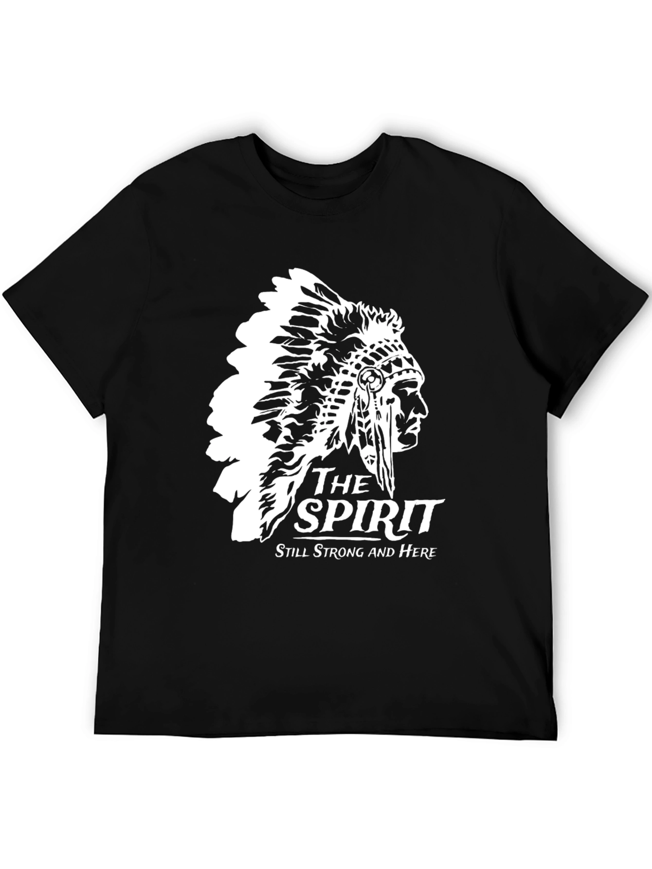 Native American Spirit Black T-Shirt