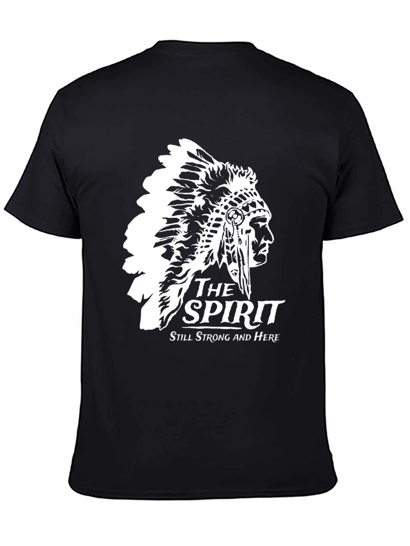 Native American Spirit Black T-Shirt