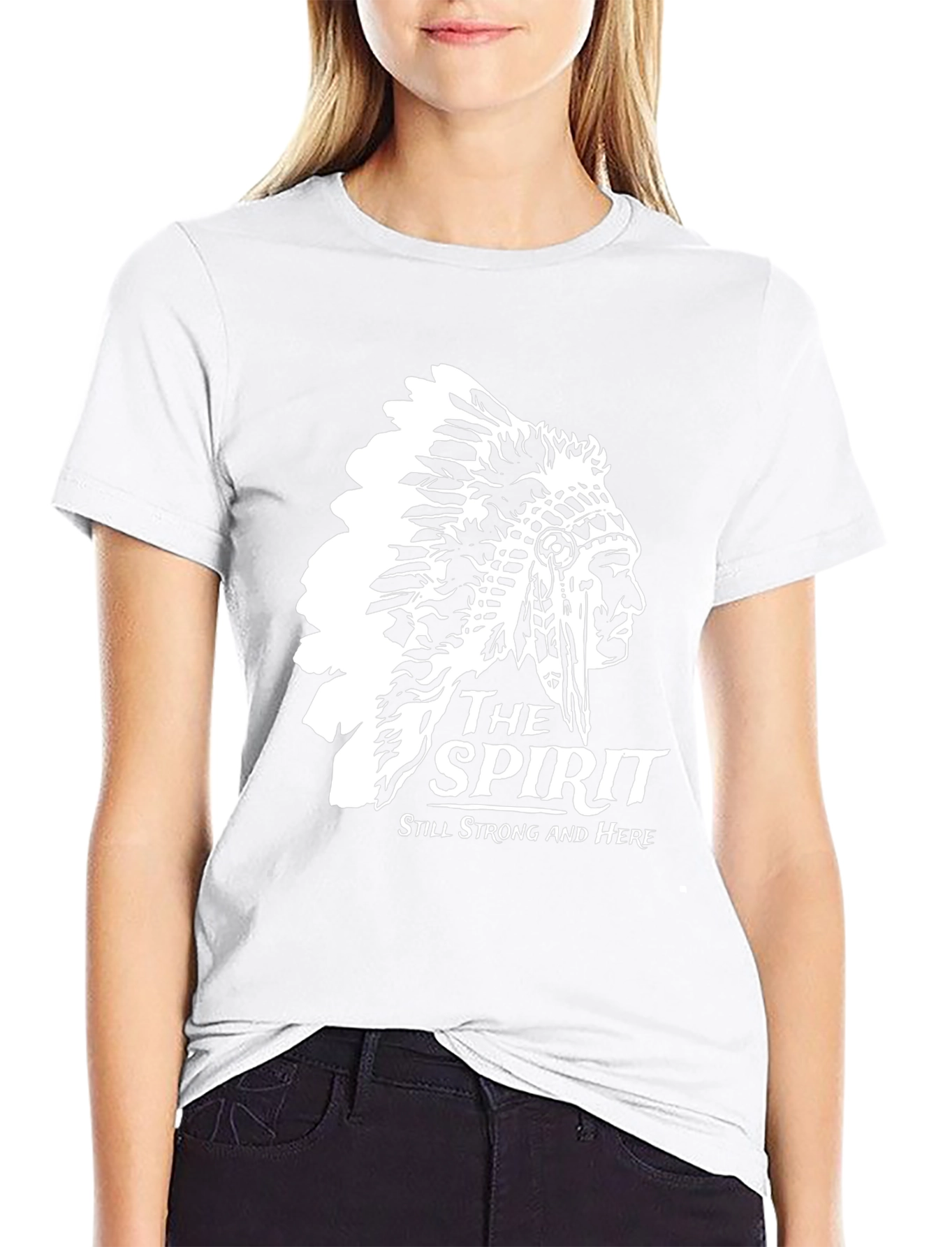Native American Spirit Black T-Shirt