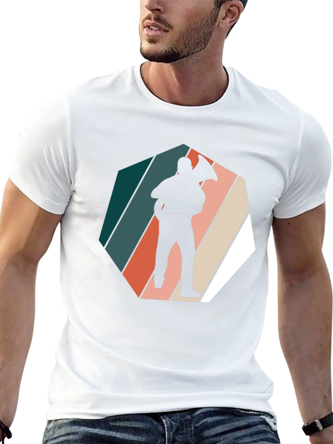 Retro Tuba Player Graphic Tee