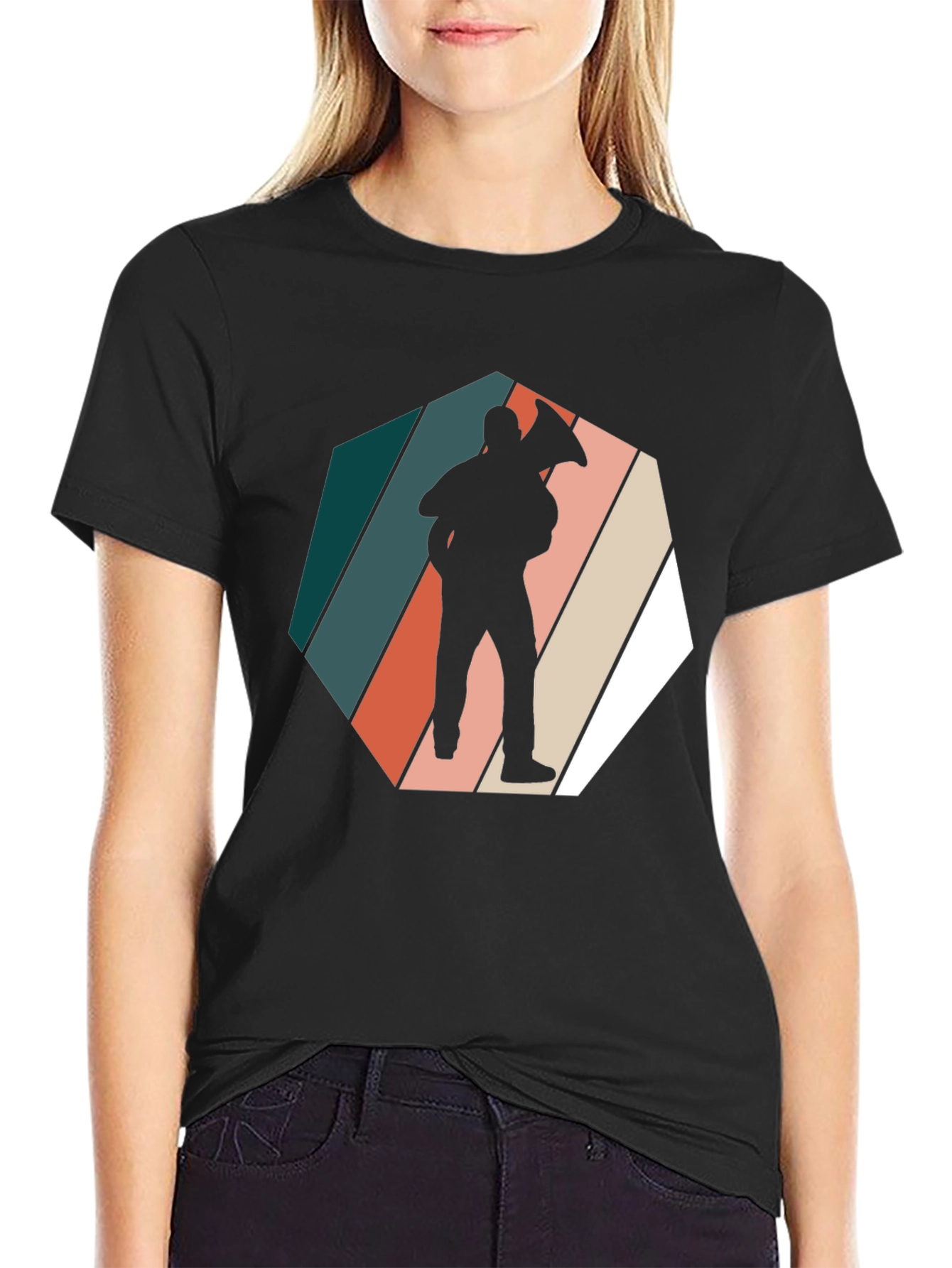 Retro Tuba Player Graphic Tee