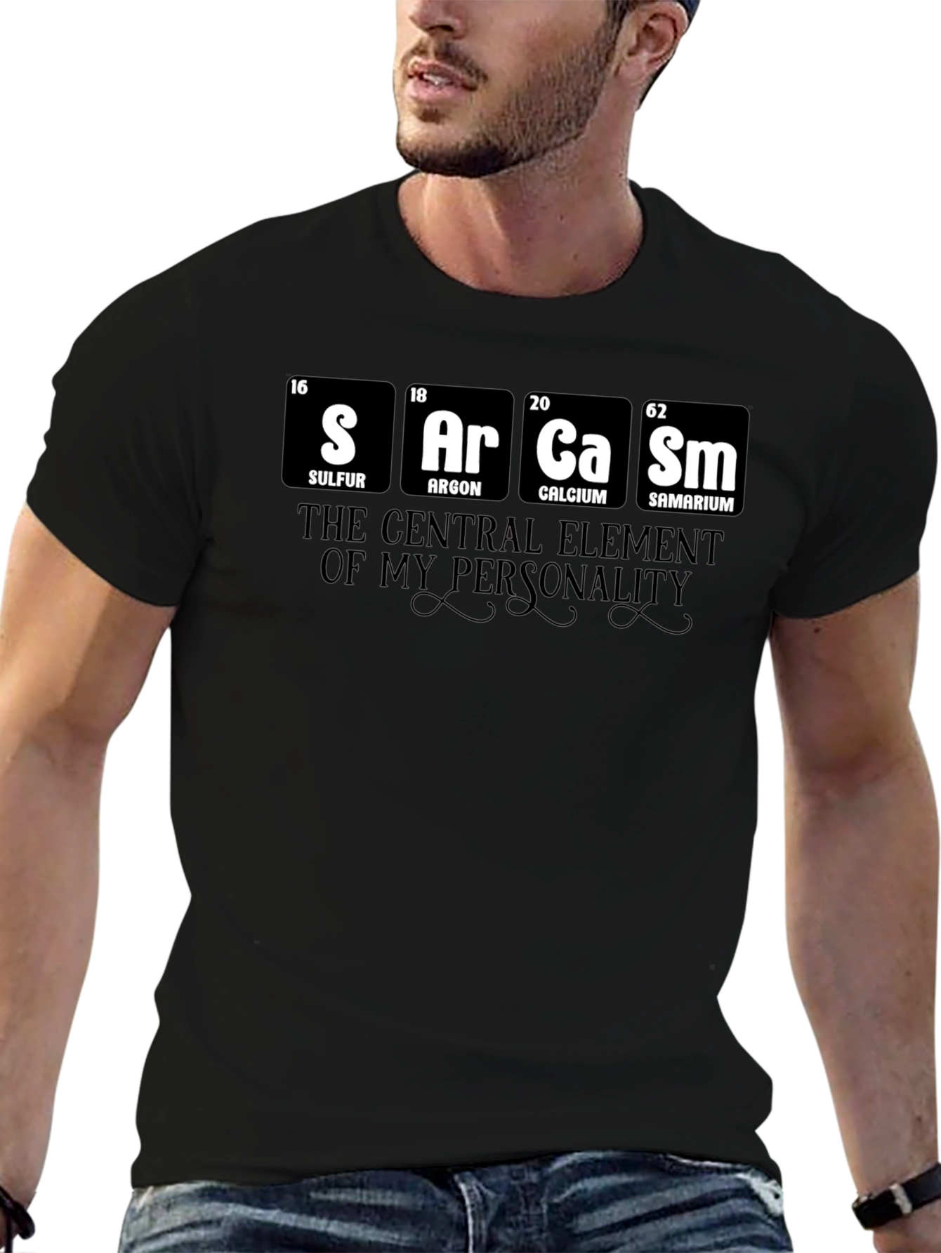 Sarcasm Element T-Shirt - Funny Chemistry Tee