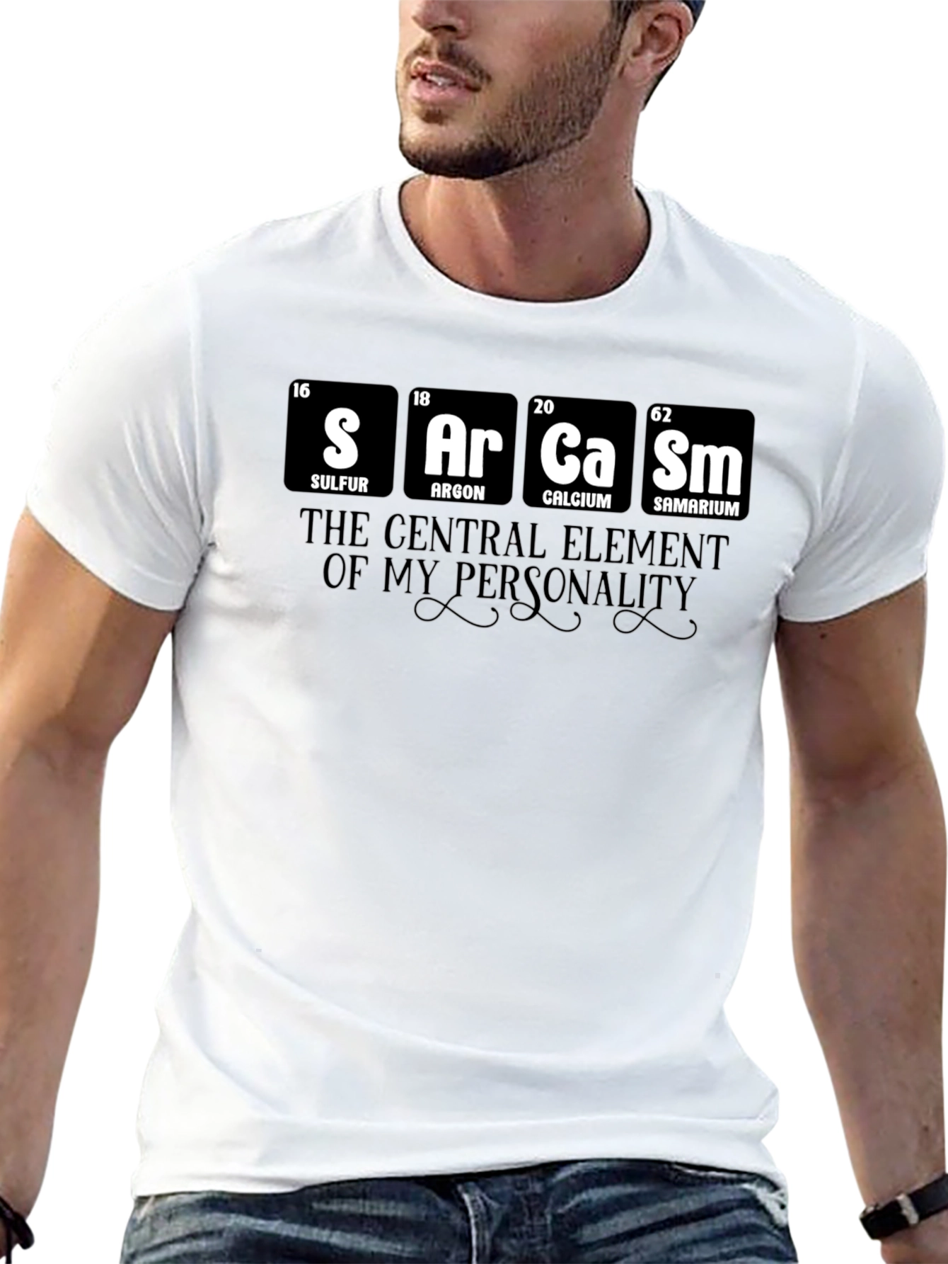 Sarcasm Element T-Shirt - Funny Chemistry Tee