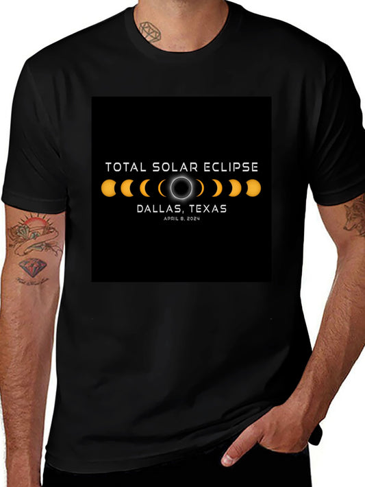 Total Solar Eclipse Dallas Texas April 8 2024 T-Shirt