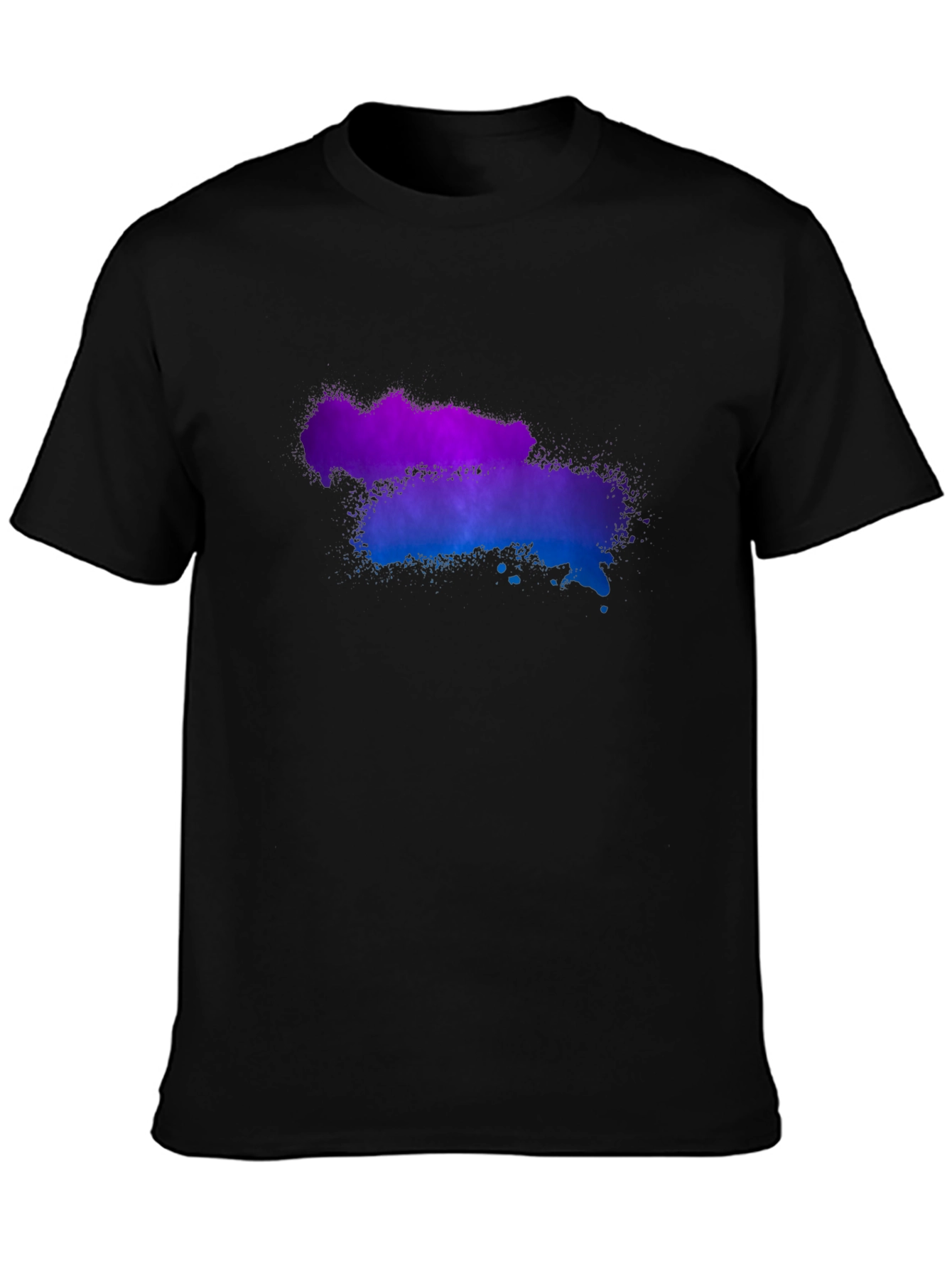 Abstract Color Wash T-Shirt