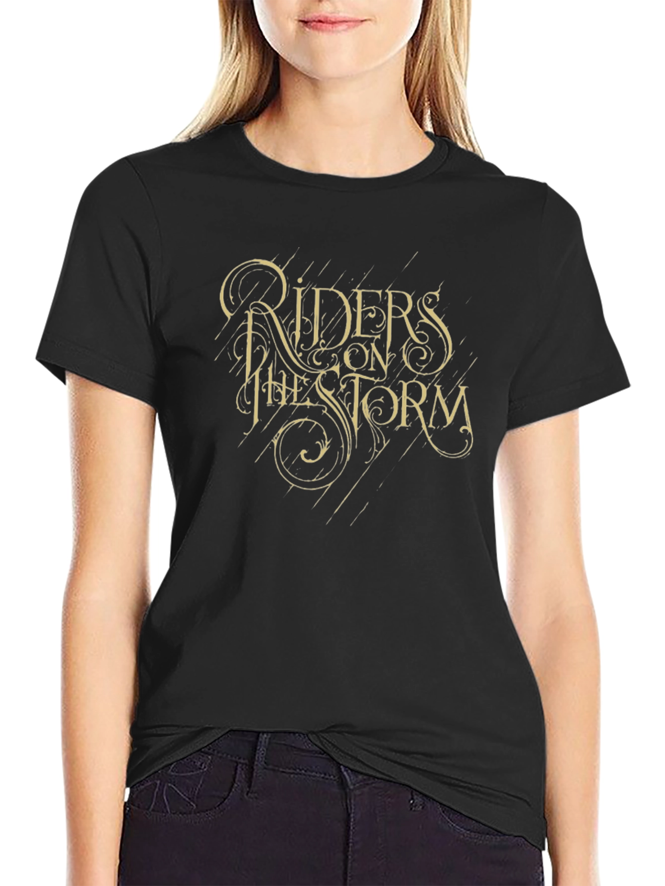 Riders on the Storm Black T-Shirt