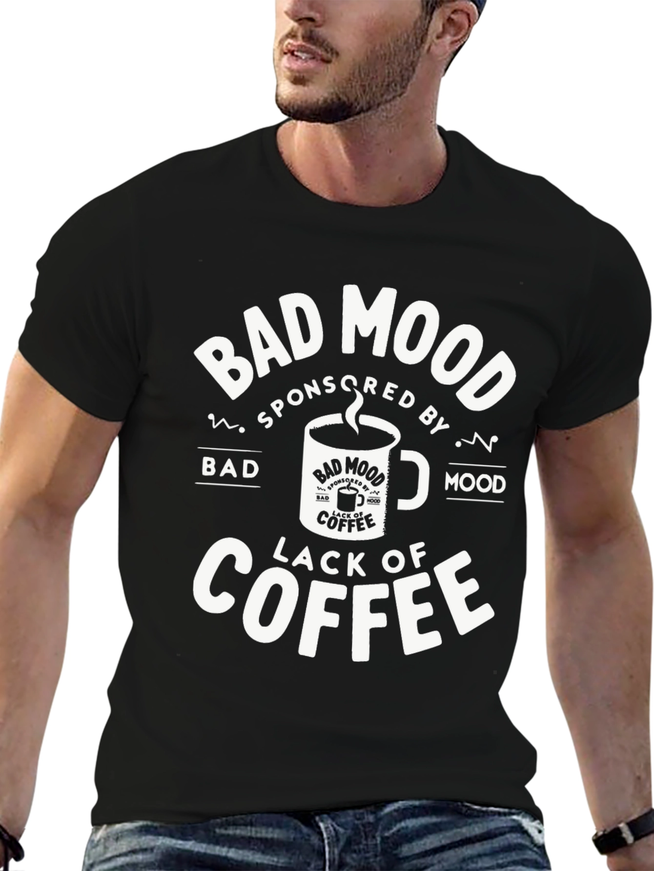 Bad Mood Sponsored By Lack of Coffee T-Shirt