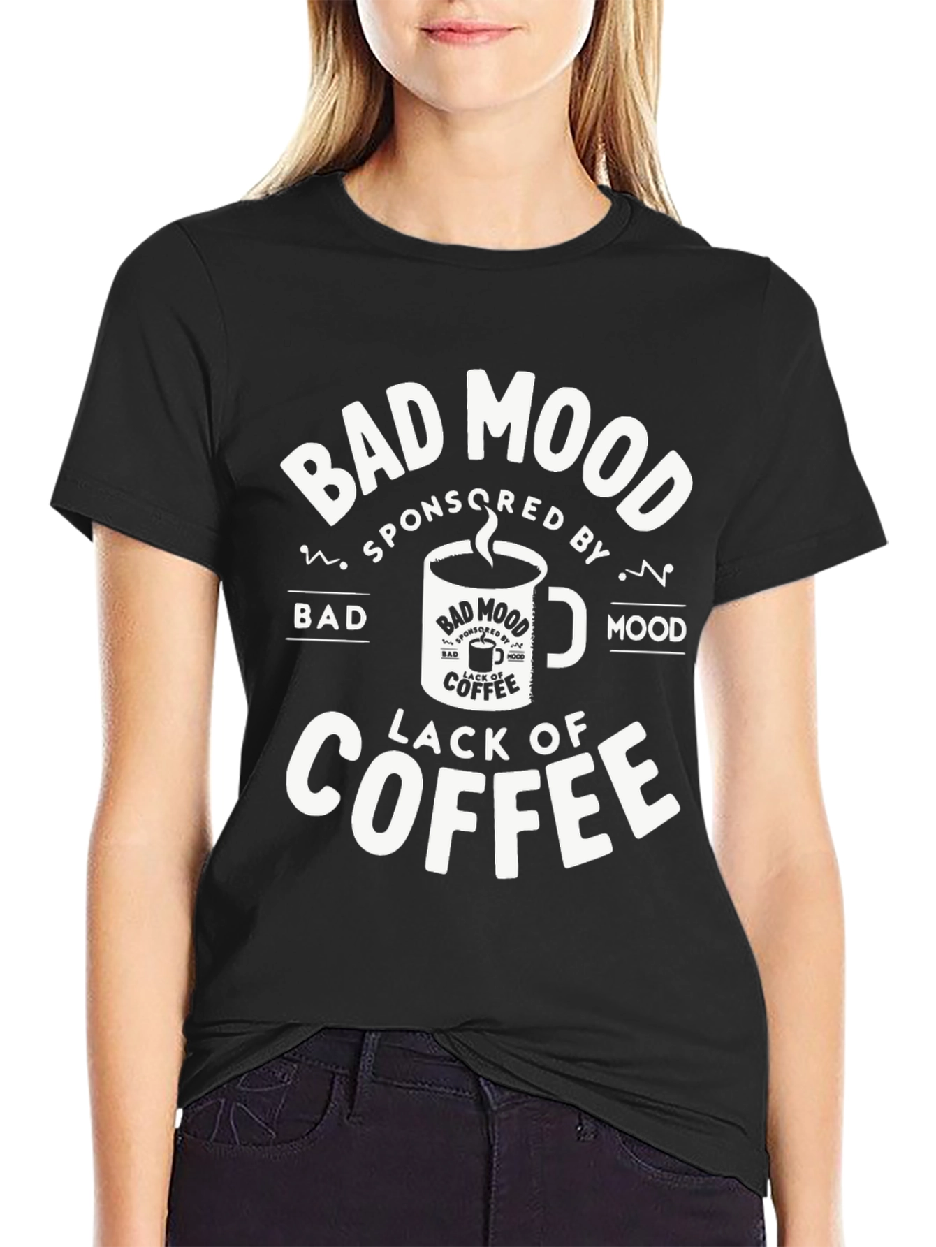 Bad Mood Sponsored By Lack of Coffee T-Shirt
