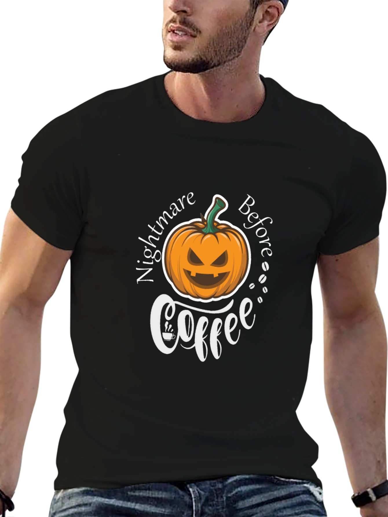 Nightmare Before Coffee Halloween T-Shirt