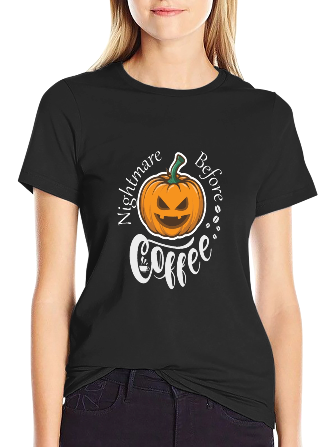Nightmare Before Coffee Halloween T-Shirt