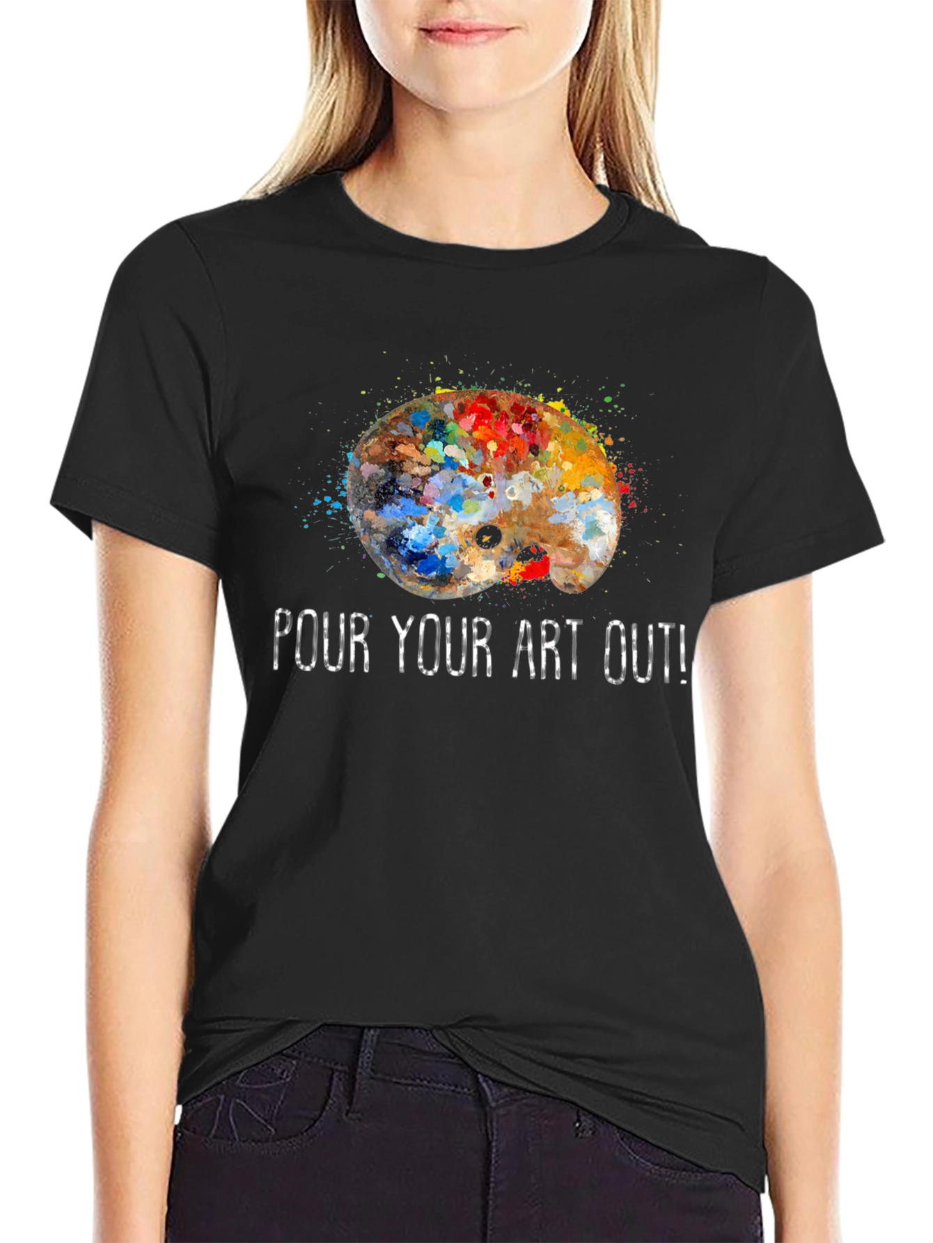 Pour Your Art Out T-Shirt