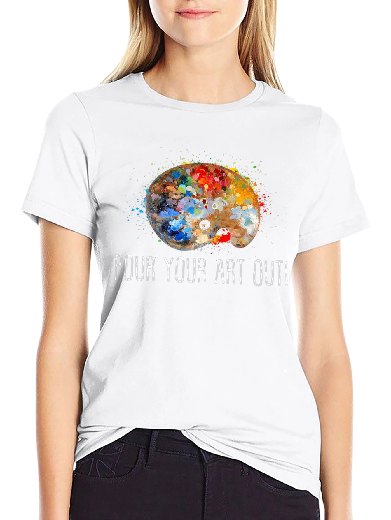 Pour Your Art Out T-Shirt