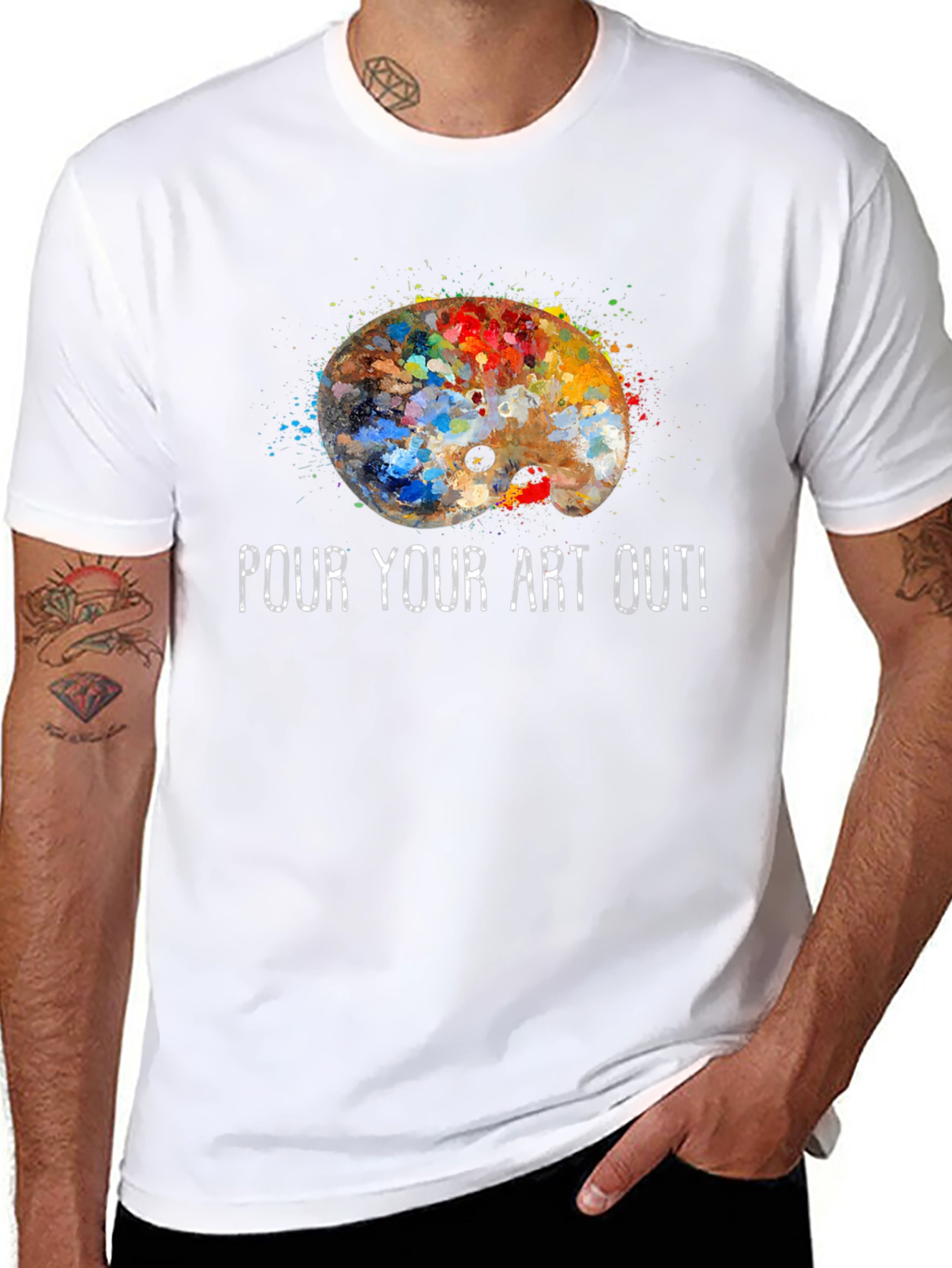 Pour Your Art Out T-Shirt