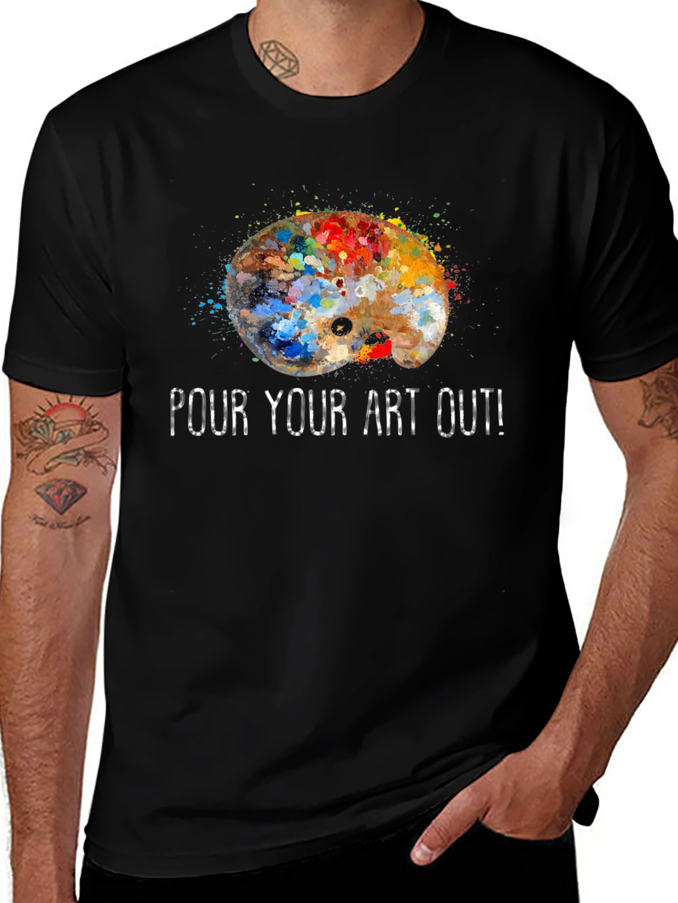 Pour Your Art Out T-Shirt