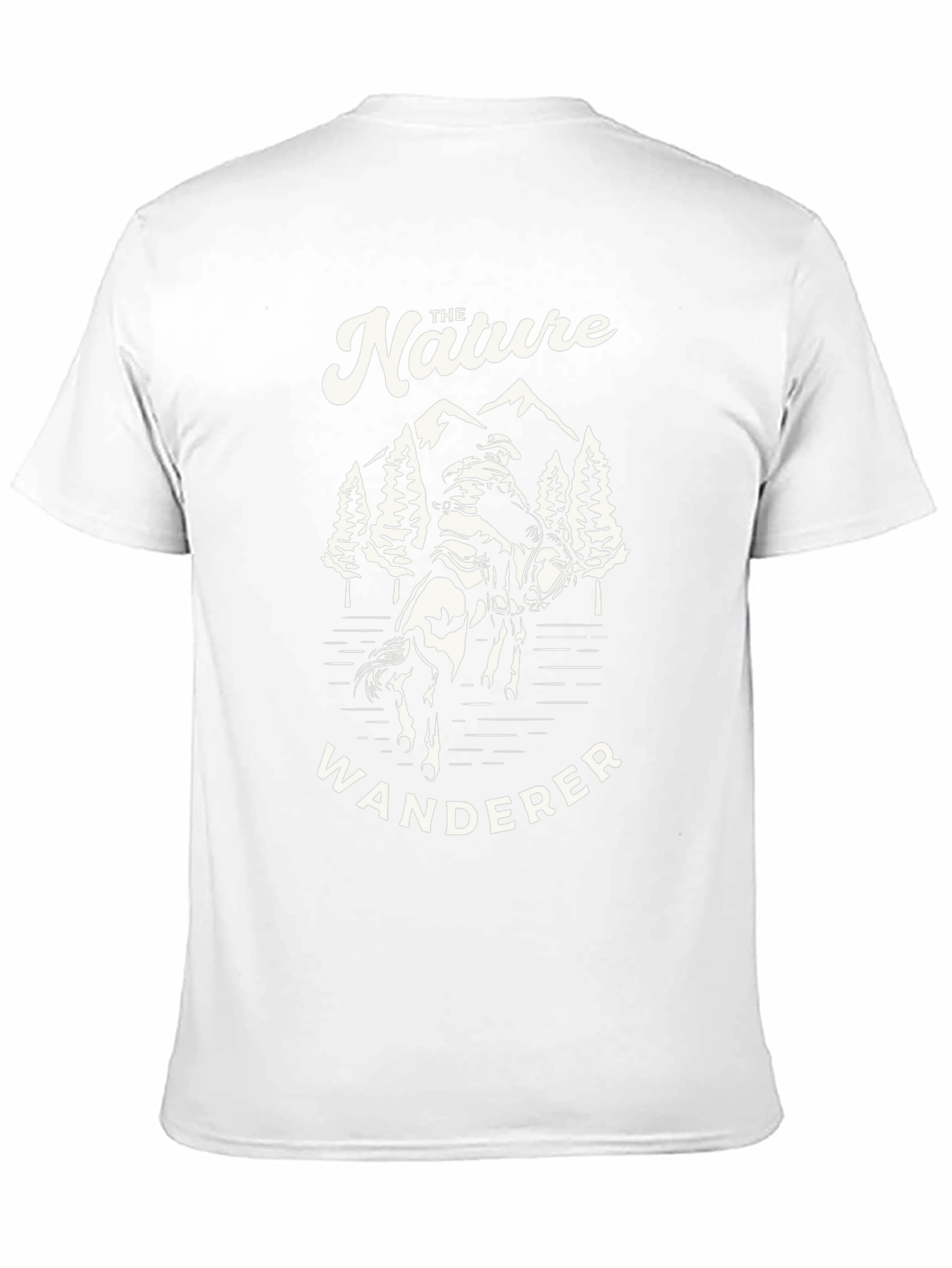 Nature Wanderer Graphic Tee - Cowboy Horseback Ride