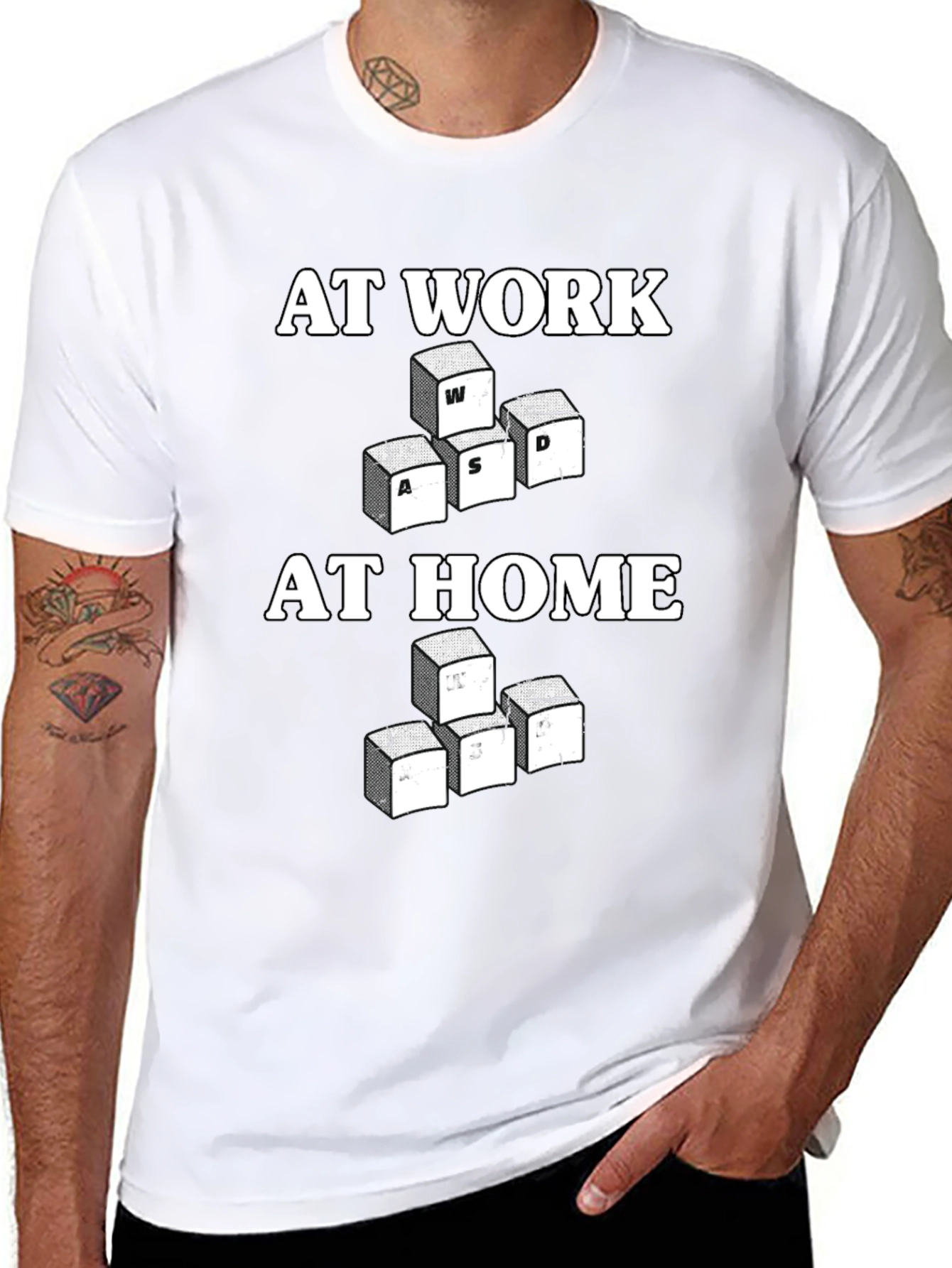 At Work At Home Gaming T-Shirt