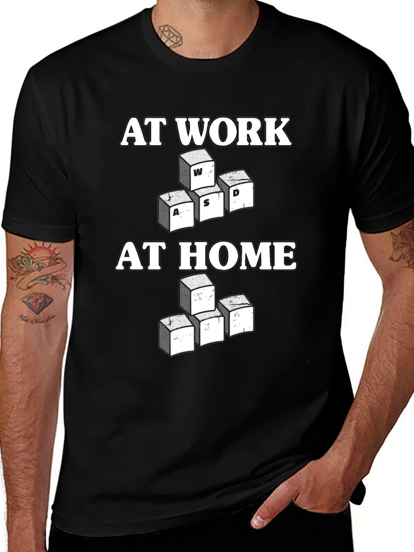 At Work At Home Gaming T-Shirt