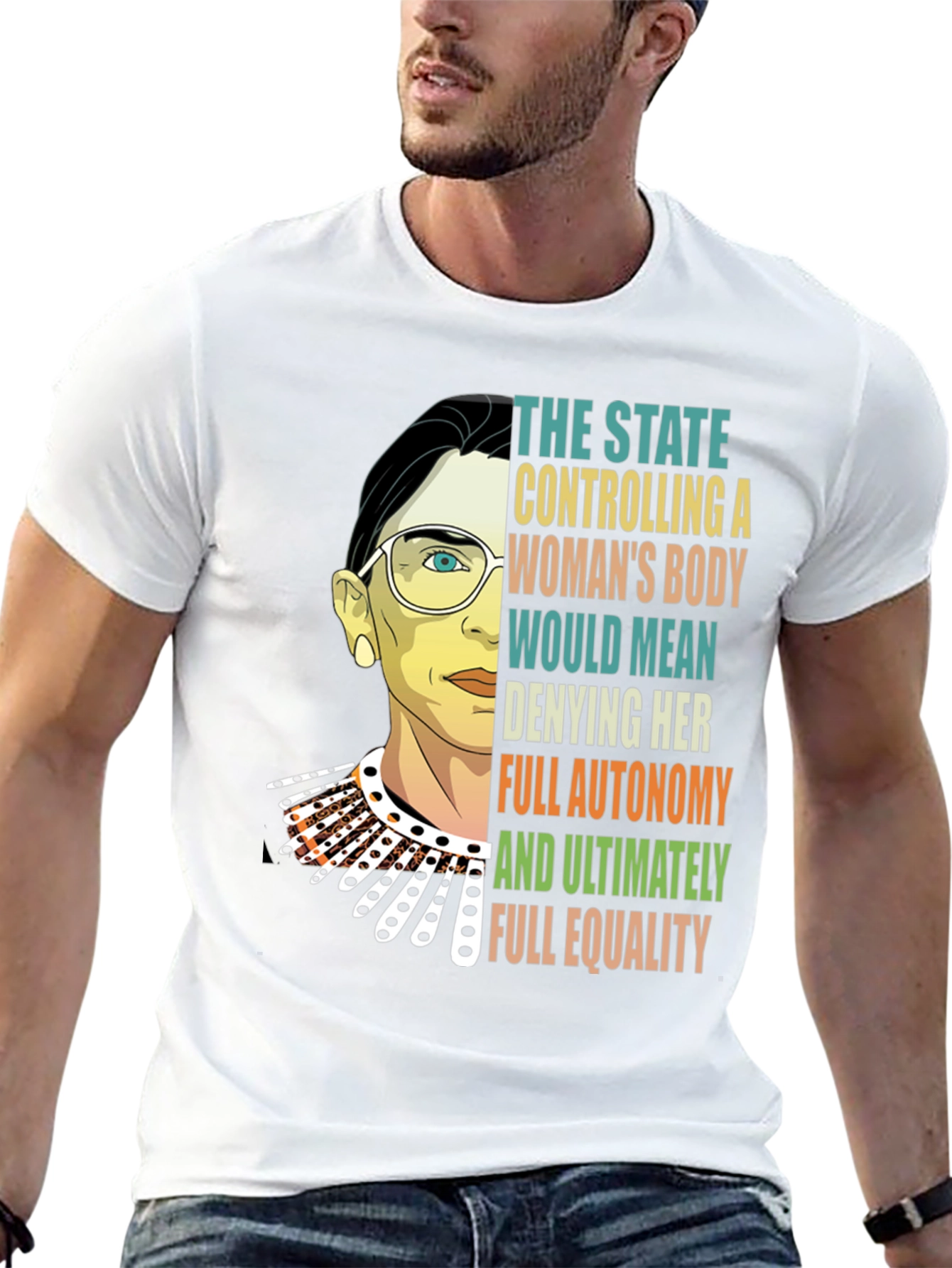 RBG Feminist T-Shirt: Pro-Choice Advocacy