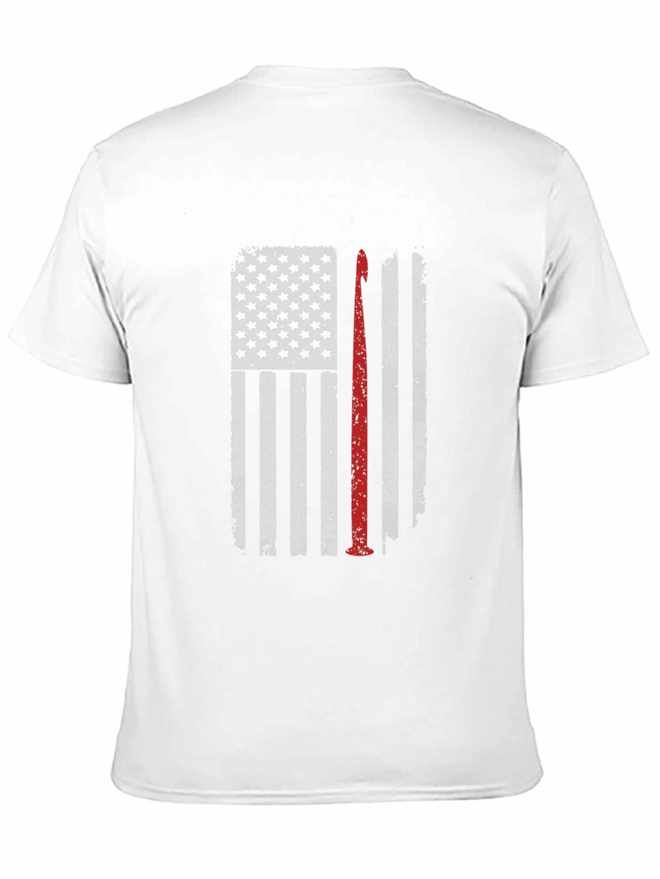 American Flag Crochet T-Shirt