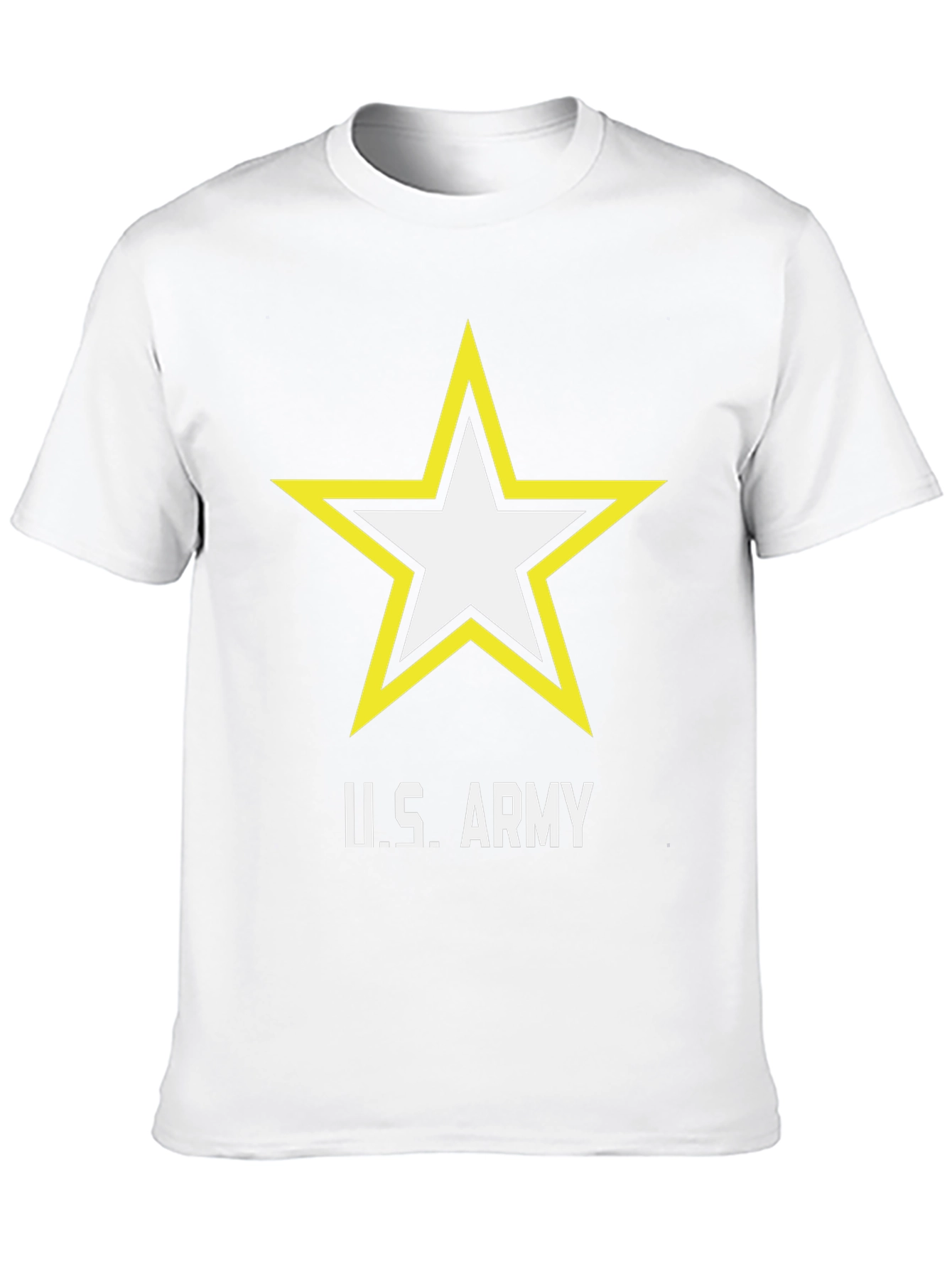 U.S. Army Star Logo Black T-Shirt