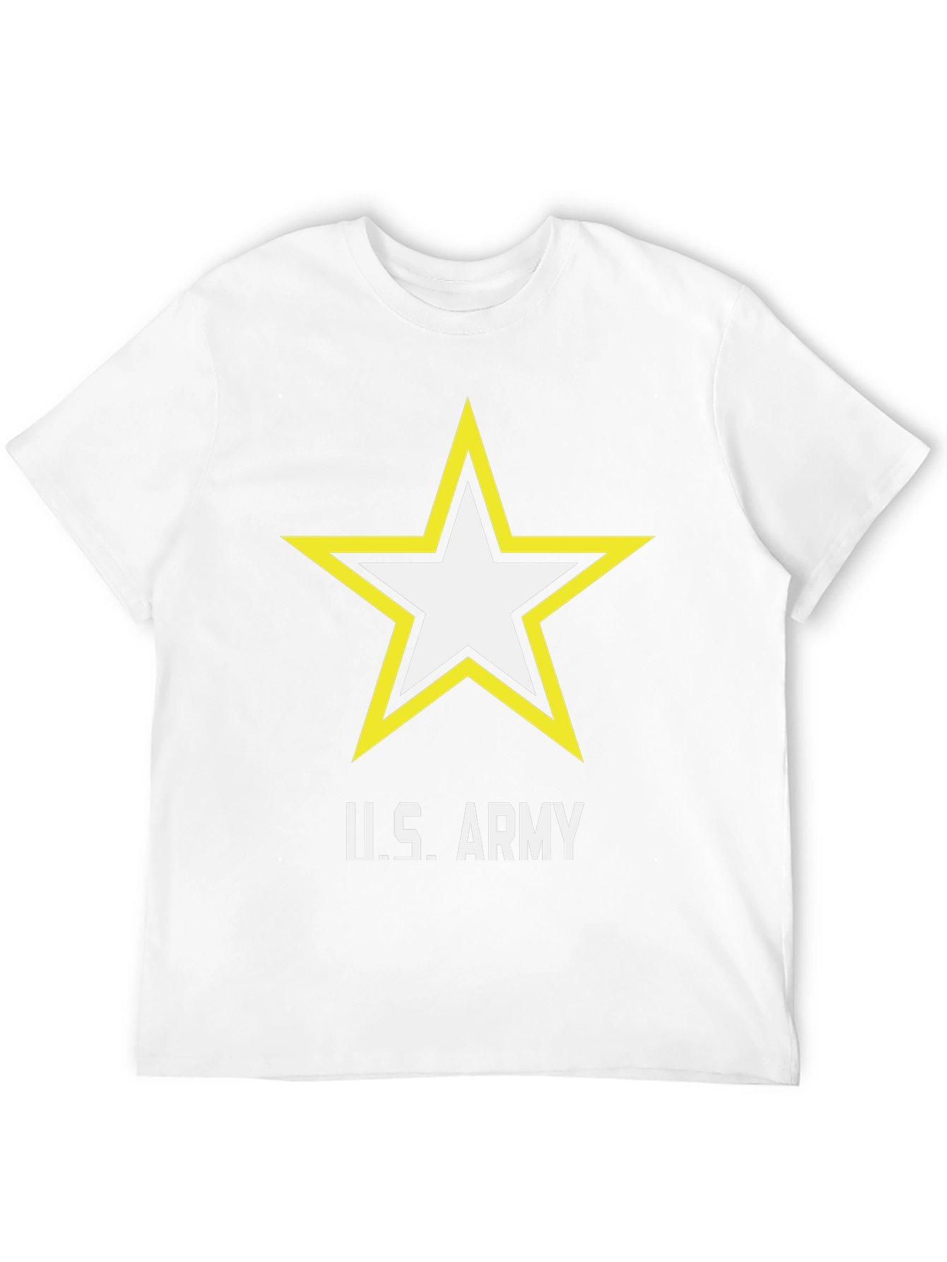 U.S. Army Star Logo Black T-Shirt