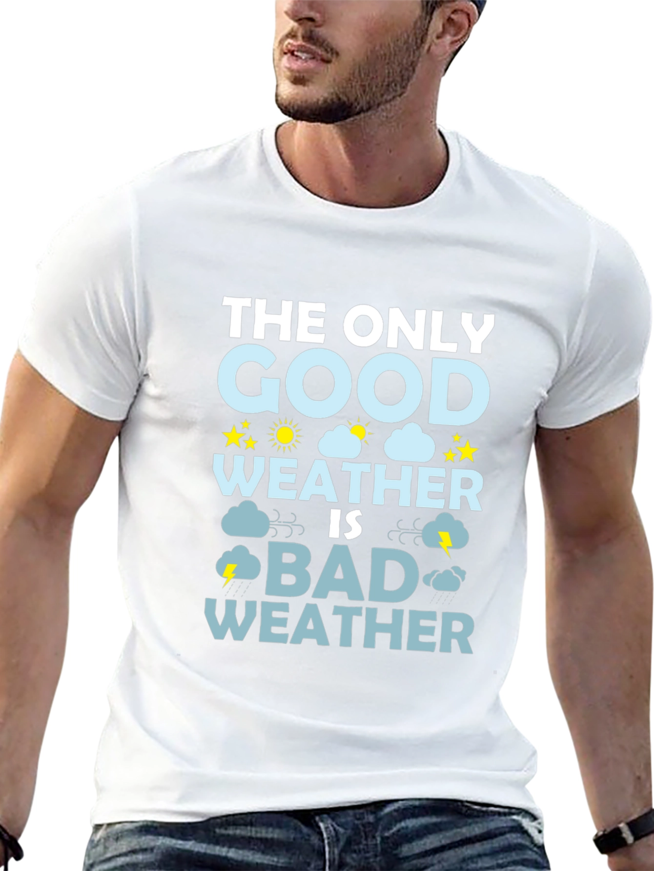 Bad Weather T-Shirt - Funny Weather Graphic Tee