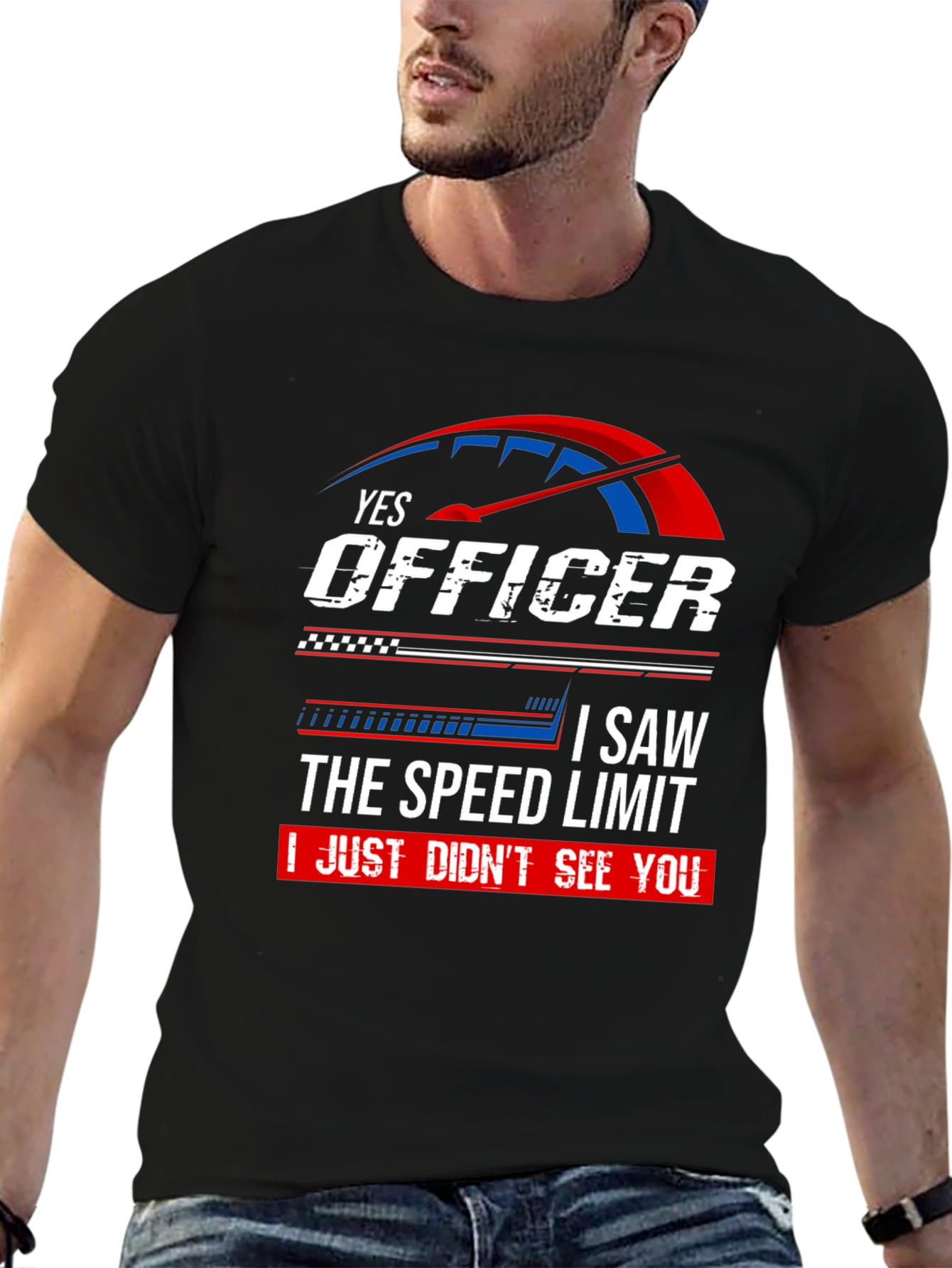 Yes Officer Funny Car Enthusiast T-Shirt