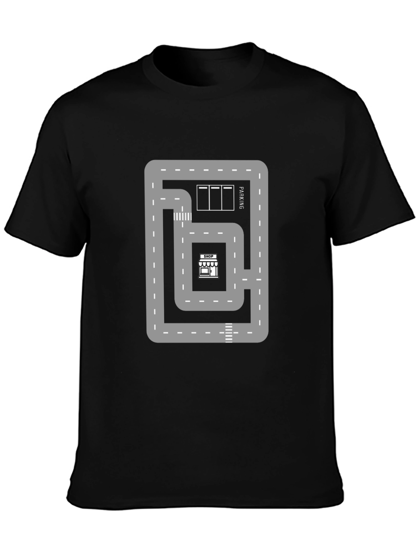 Novelty Street Route Graphic T-Shirt