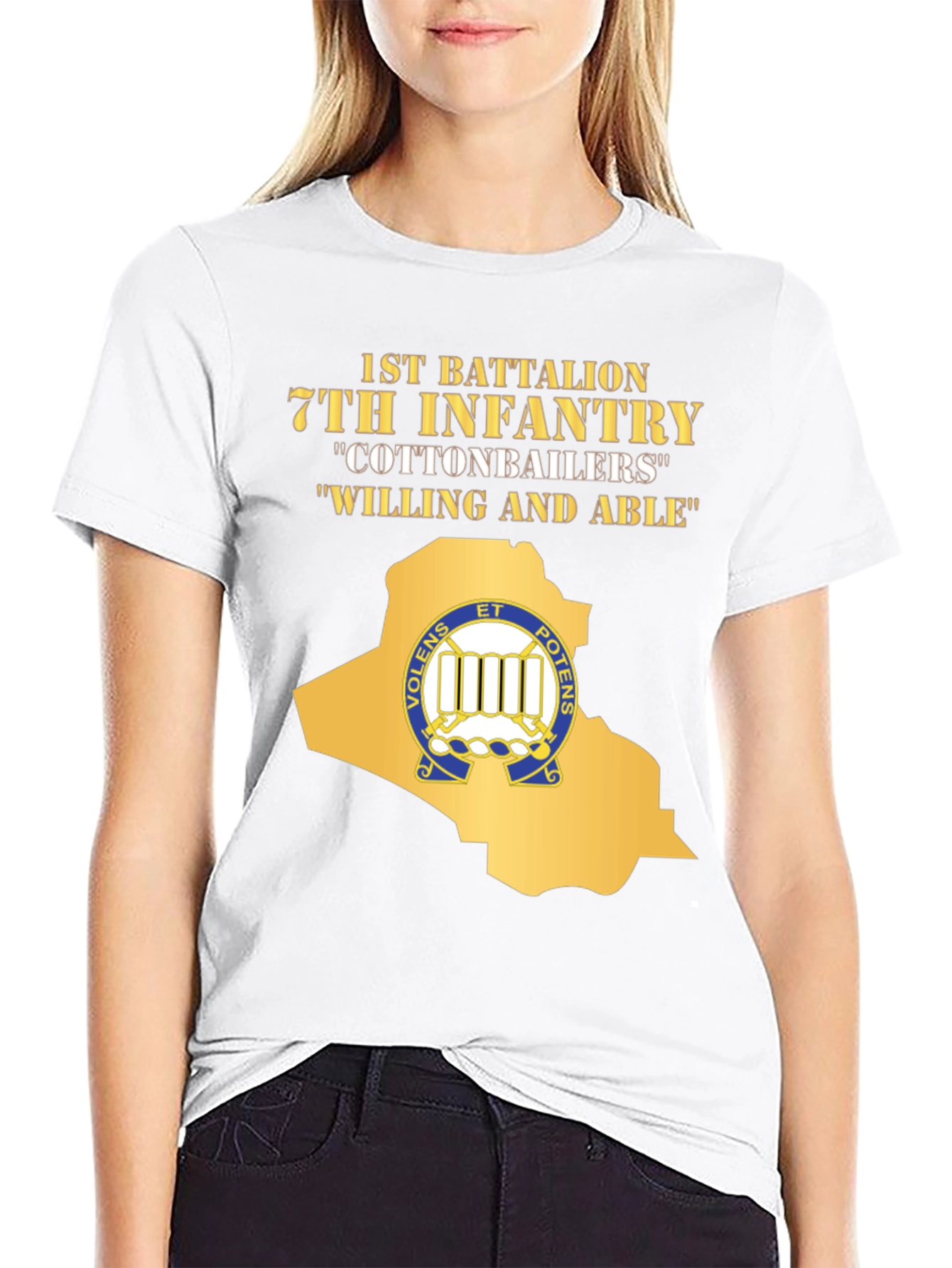 1st Battalion 7th Infantry T-Shirt