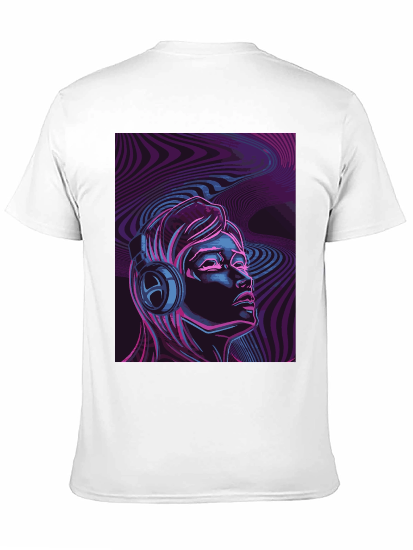 Retro Wave DJ Graphic T-Shirt