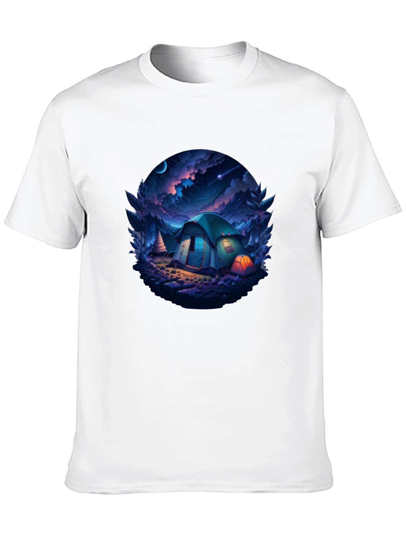 Night Campfire Graphic Tee
