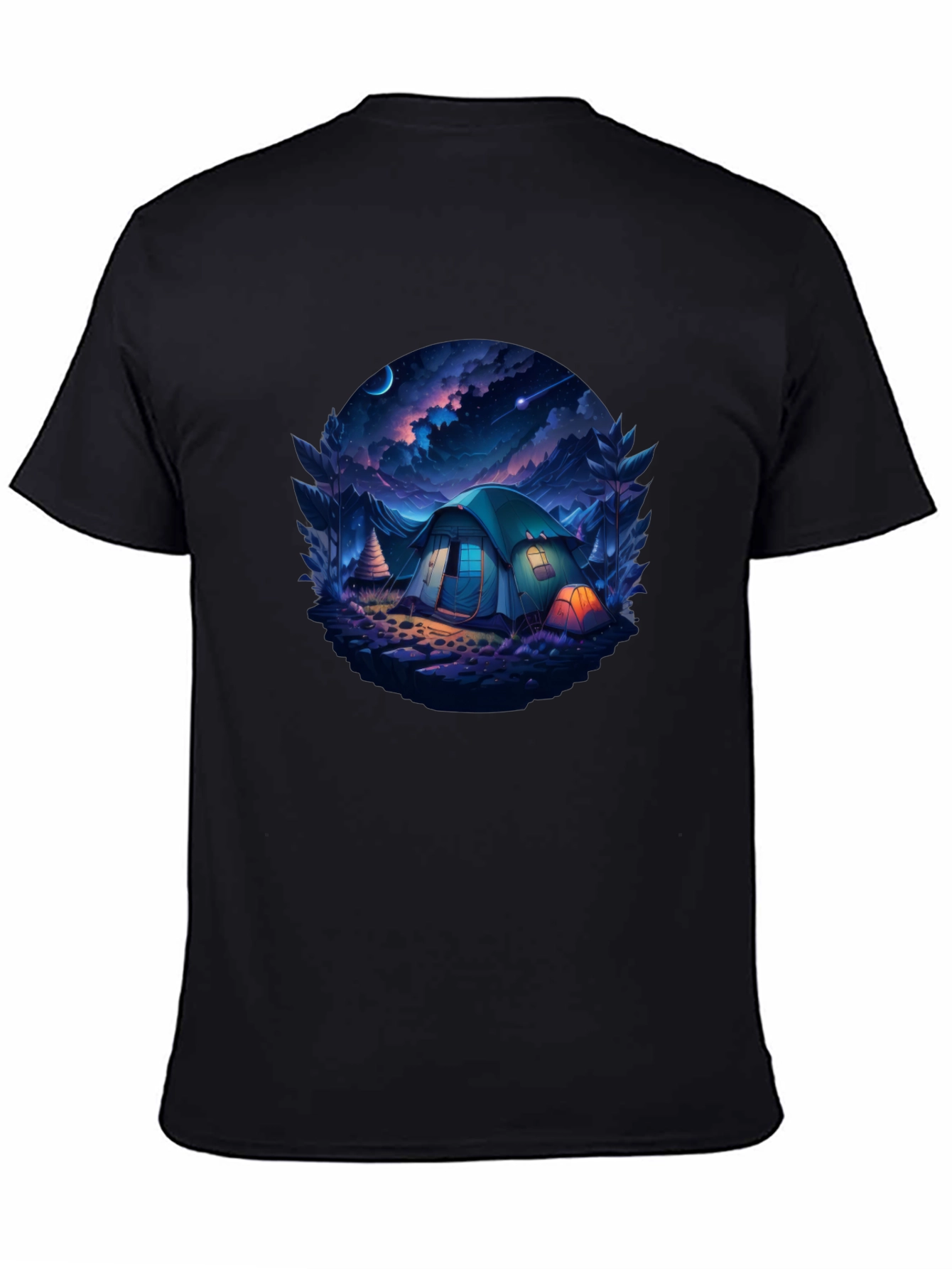 Night Campfire Graphic Tee