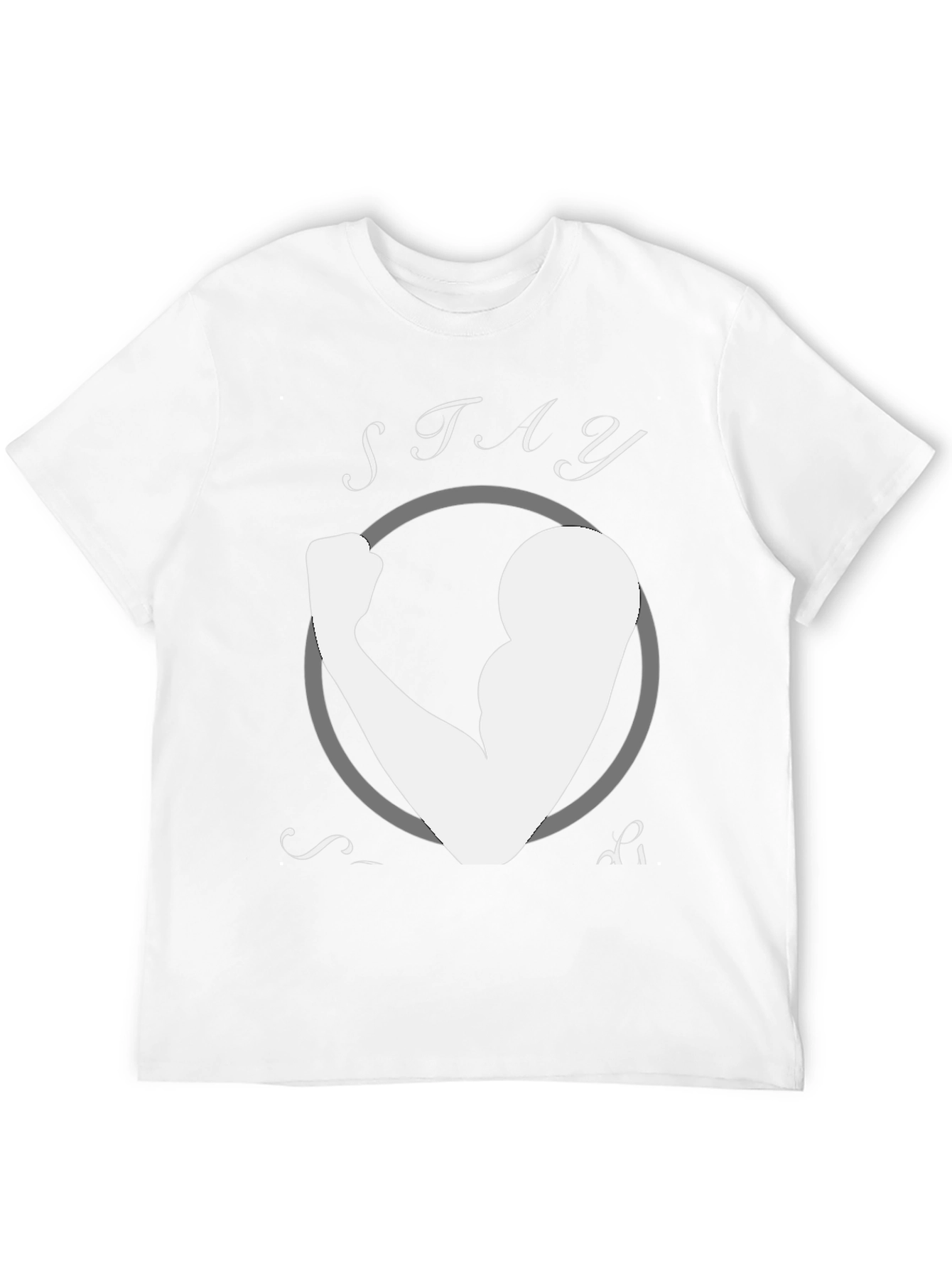 Stay Strong T-Shirt - Arm Muscle Graphic Tee