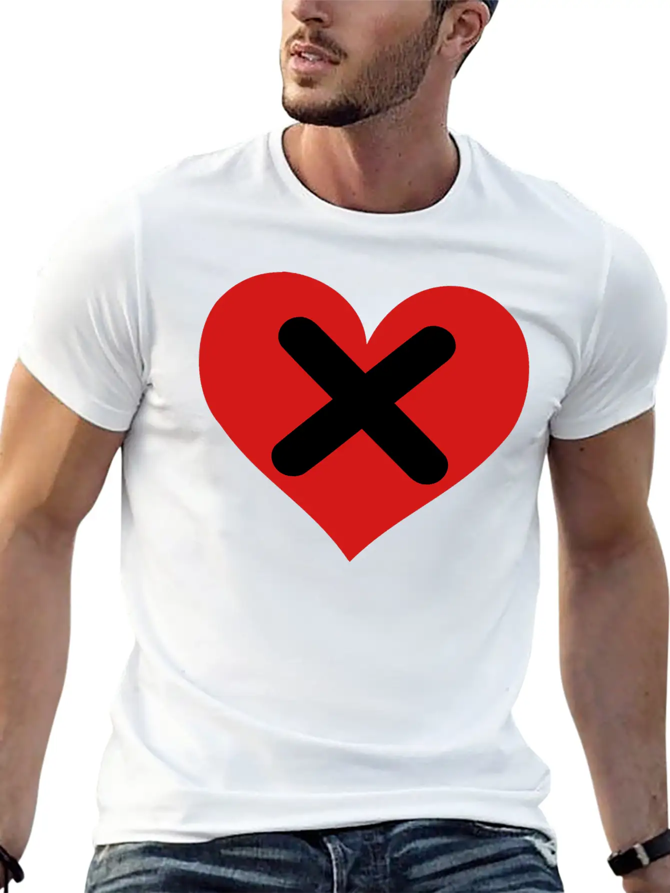 Ⓧ❤Multiply Love-Fun Inspirational Love Design Basic Graphic T-Shirt – Daily Comfort In Soft Cotton