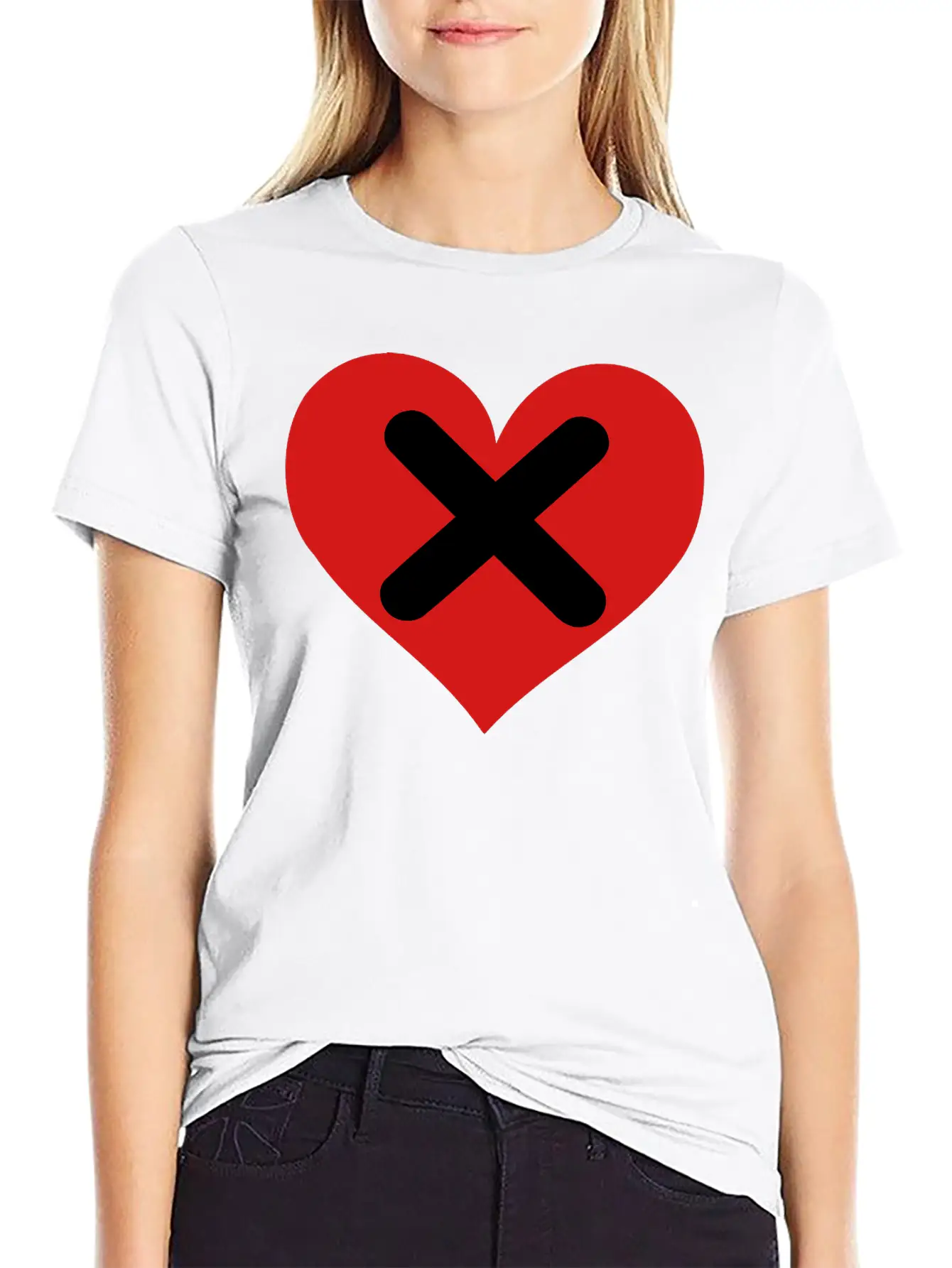 Ⓧ❤Multiply Love-Fun Inspirational Love Design Basic Graphic T-Shirt – Daily Comfort In Soft Cotton
