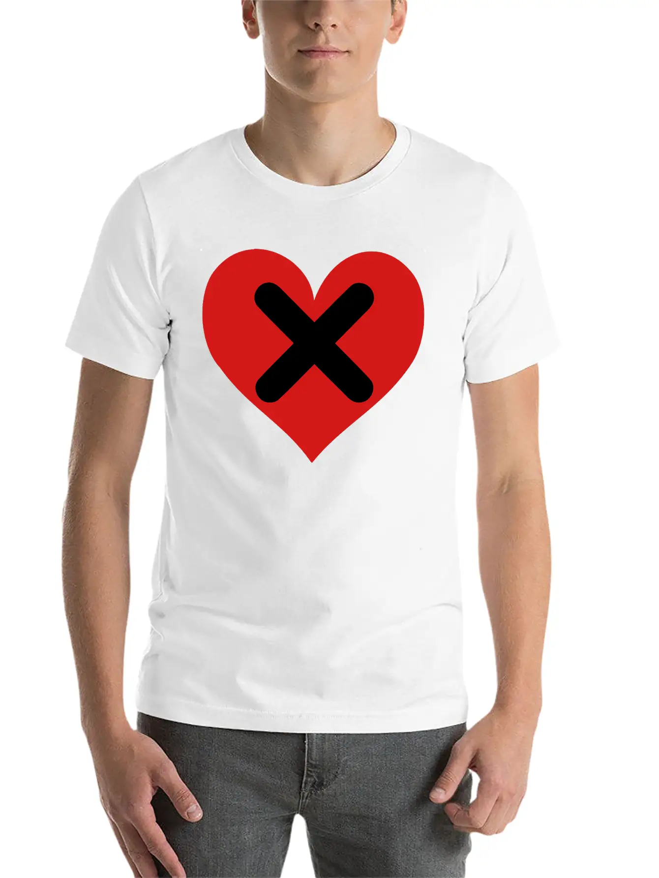 Ⓧ❤Multiply Love-Fun Inspirational Love Design Basic Graphic T-Shirt – Daily Comfort In Soft Cotton