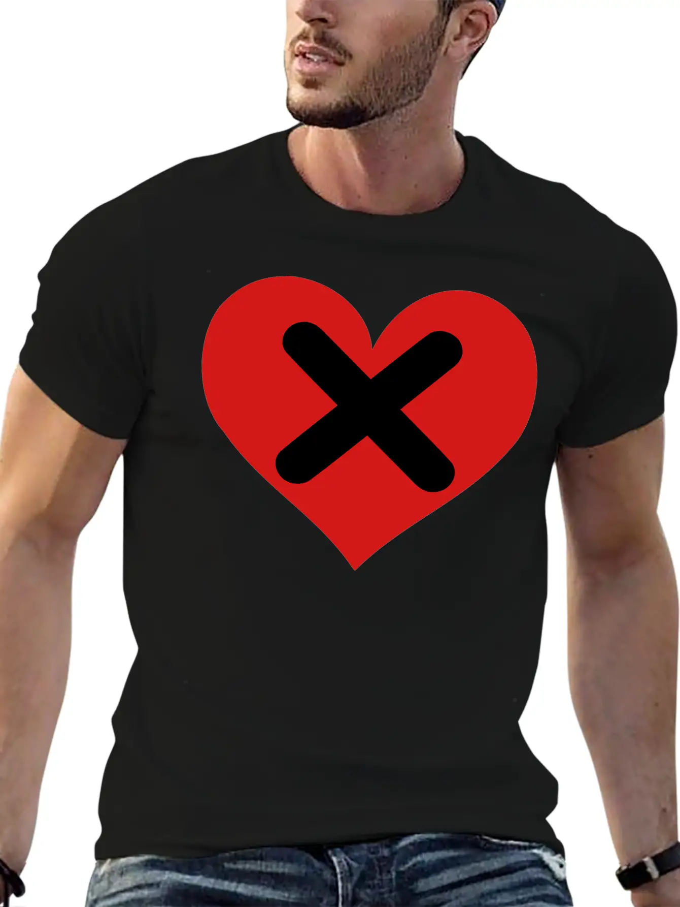 Ⓧ❤Multiply Love-Fun Inspirational Love Design Basic Graphic T-Shirt – Daily Comfort In Soft Cotton