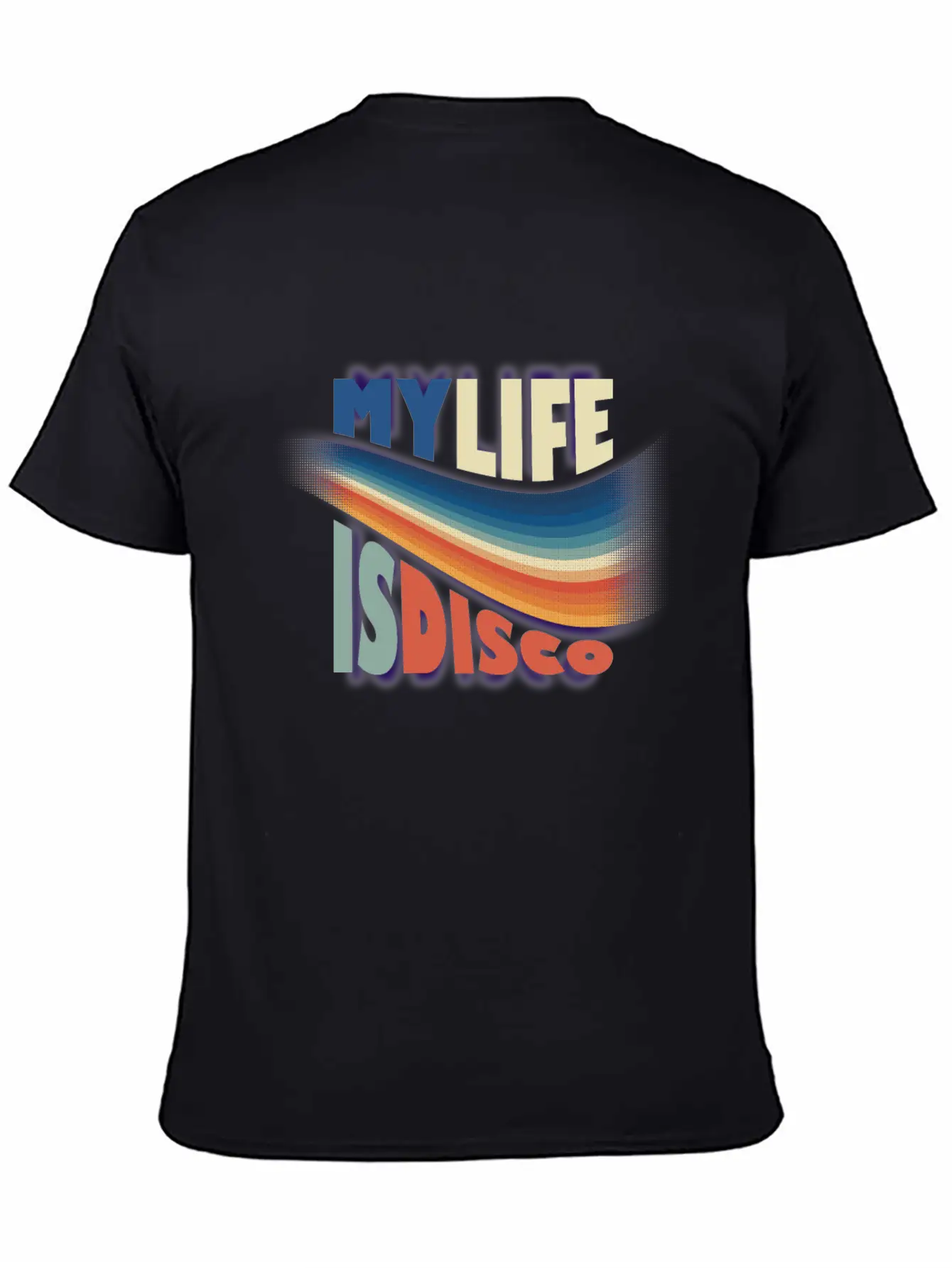 My Life Is Disco Essential Cotton Tee For Daily Outfits – Unisex Style