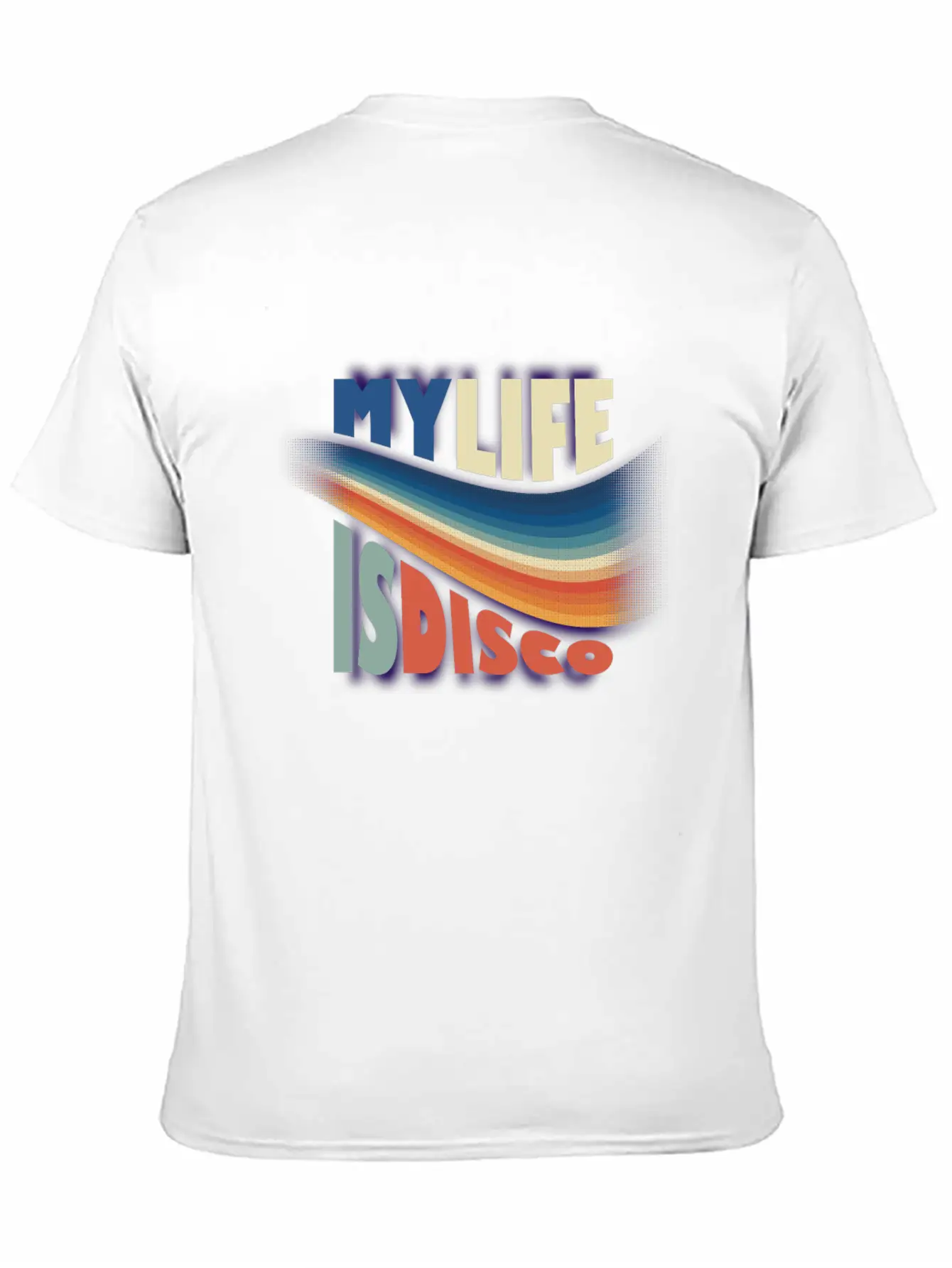 My Life Is Disco Essential Cotton Tee For Daily Outfits – Unisex Style