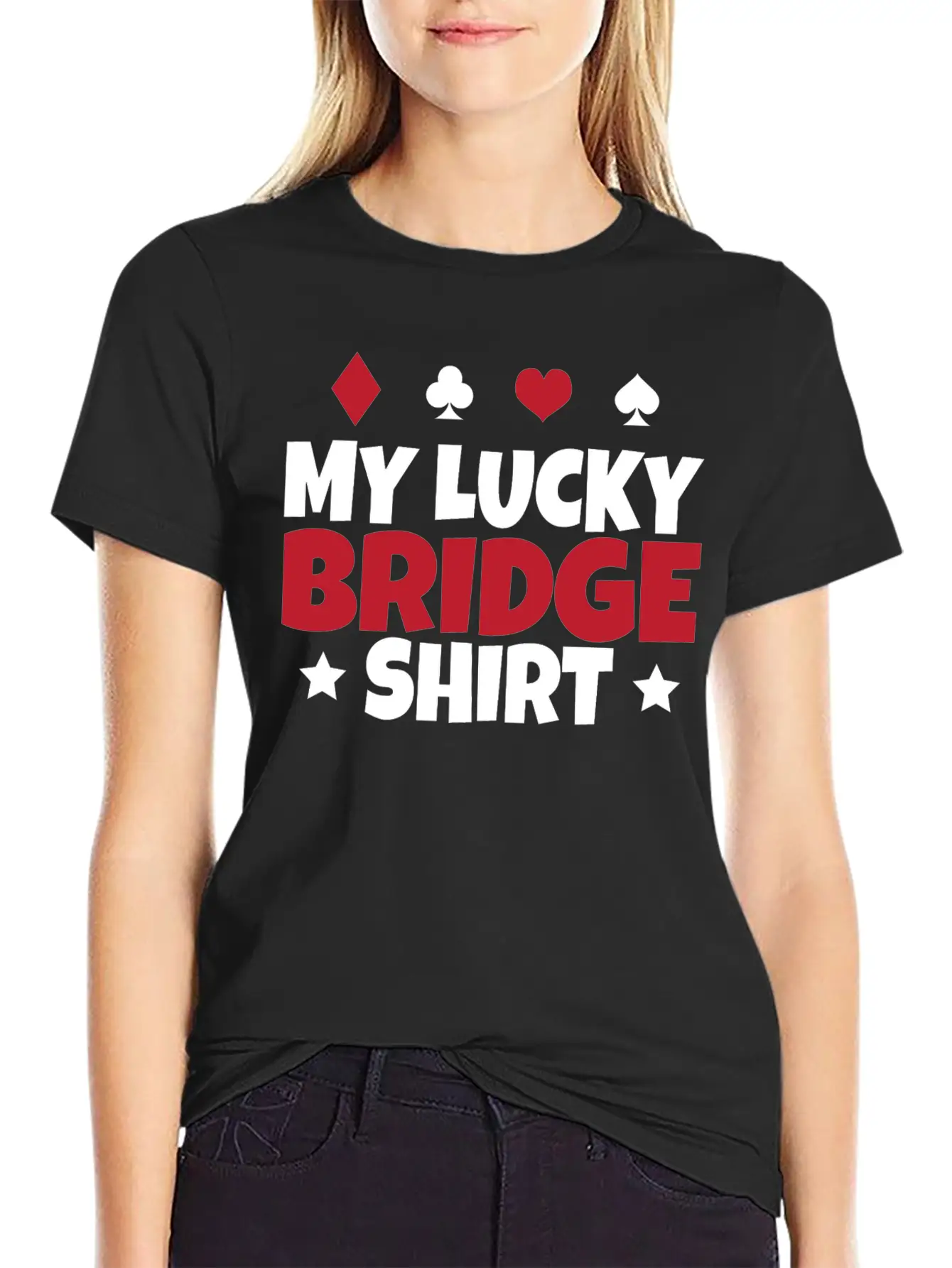 My Lucky Bridge Shirt Relaxed Everyday Tee – Lightweight And Durable Cotton