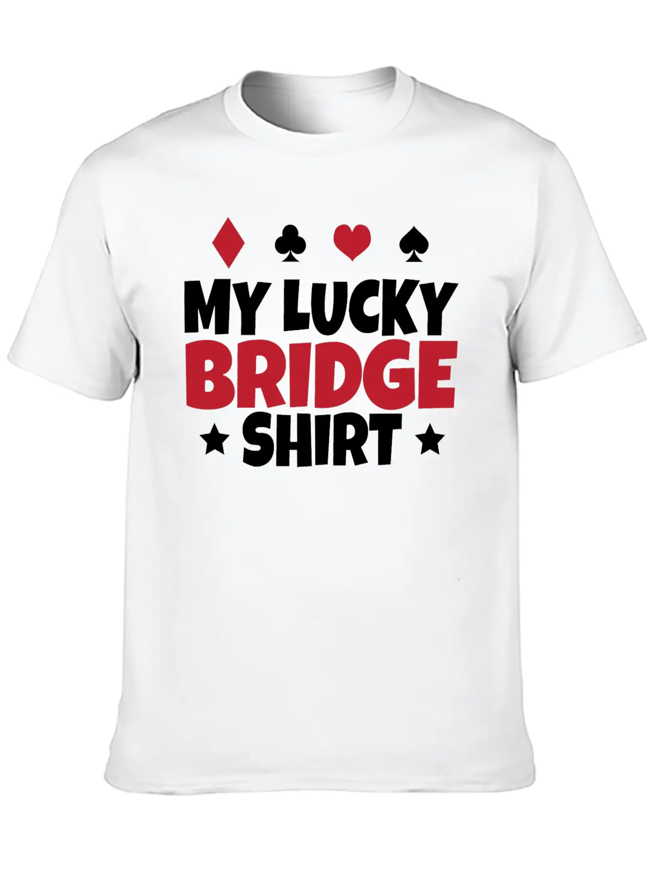 My Lucky Bridge Shirt Relaxed Everyday Tee – Lightweight And Durable Cotton