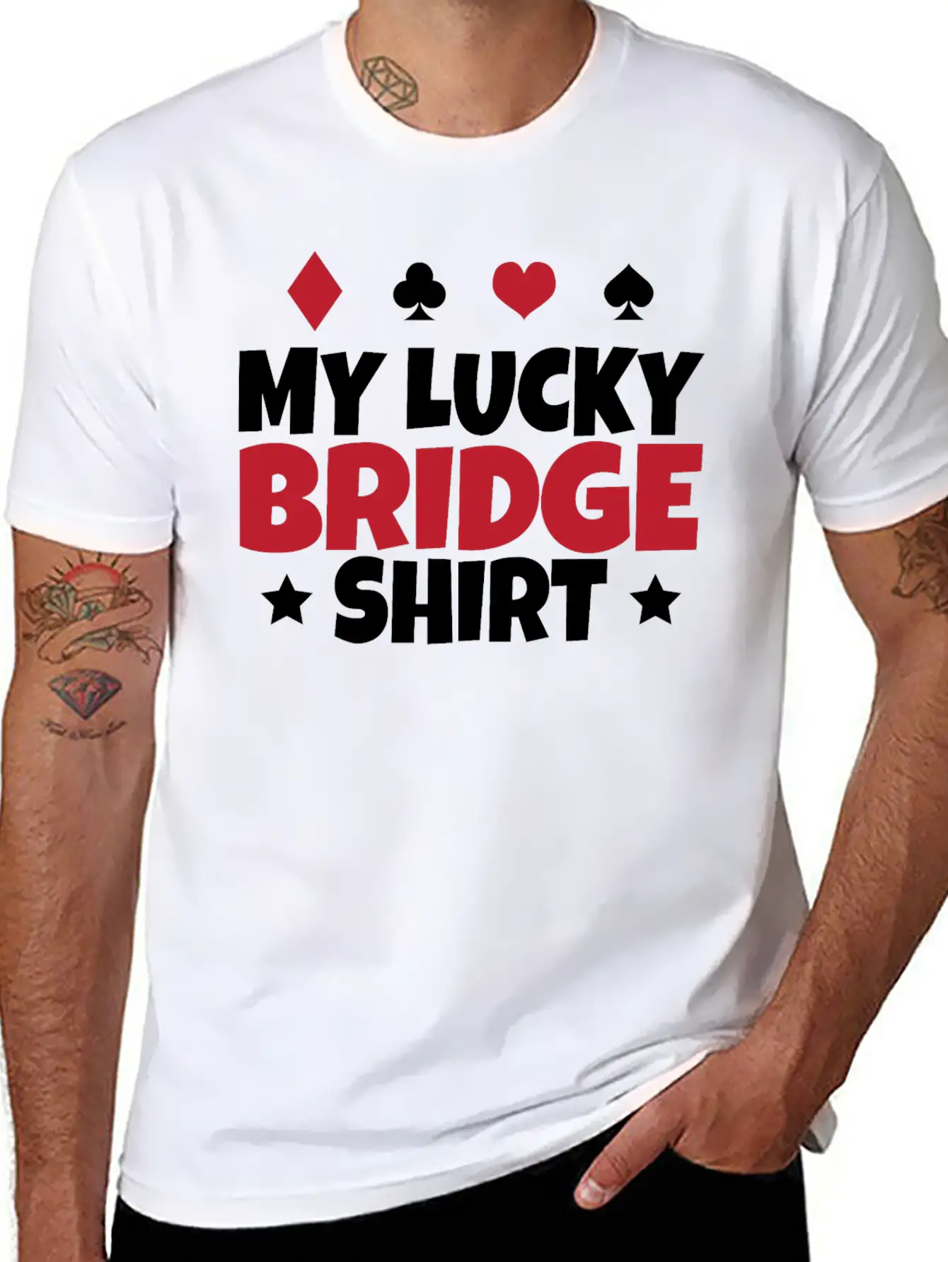 My Lucky Bridge Shirt Relaxed Everyday Tee – Lightweight And Durable Cotton