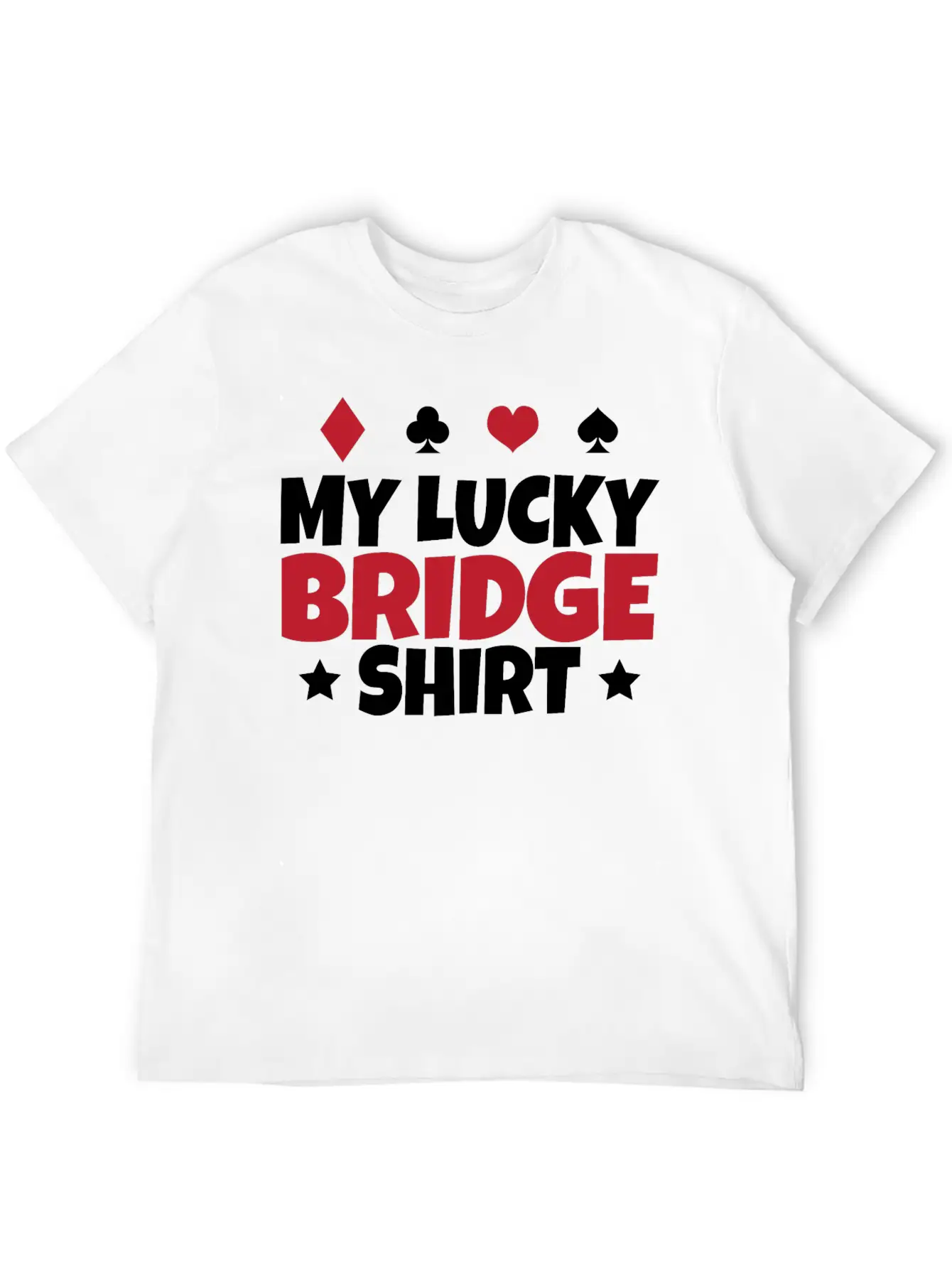 My Lucky Bridge Shirt Relaxed Everyday Tee – Lightweight And Durable Cotton
