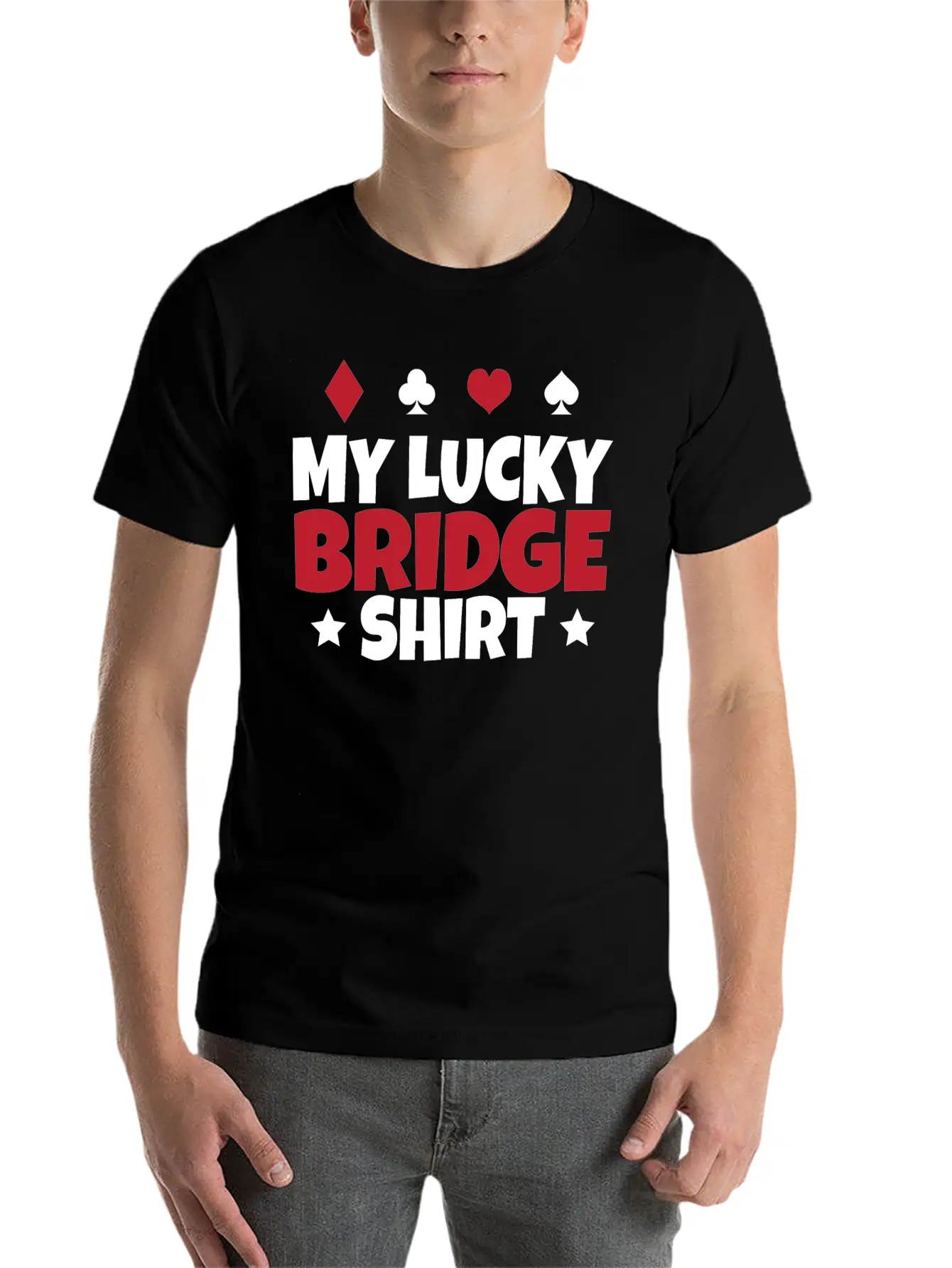 My Lucky Bridge Shirt Relaxed Everyday Tee – Lightweight And Durable Cotton