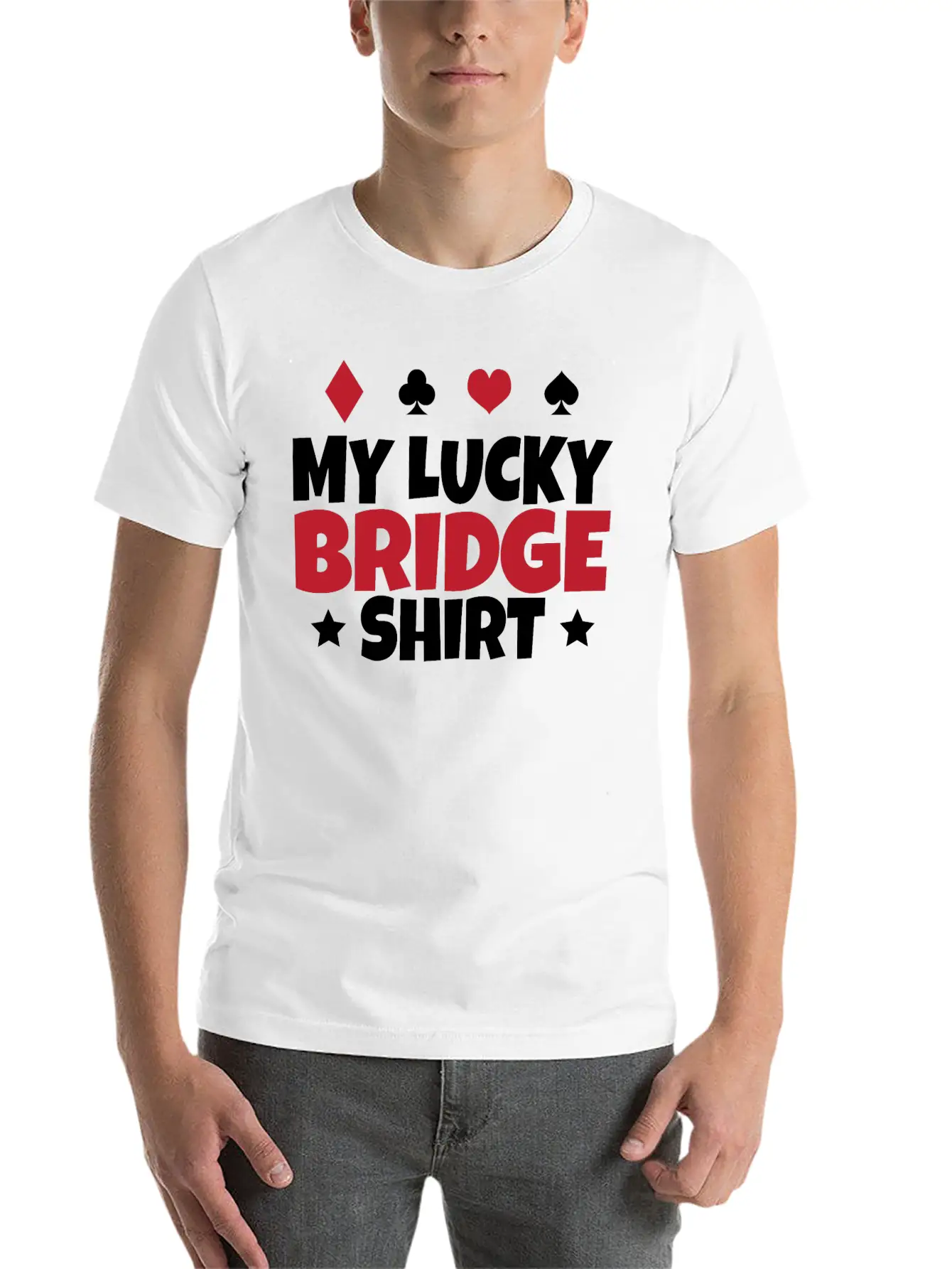 My Lucky Bridge Shirt Relaxed Everyday Tee – Lightweight And Durable Cotton