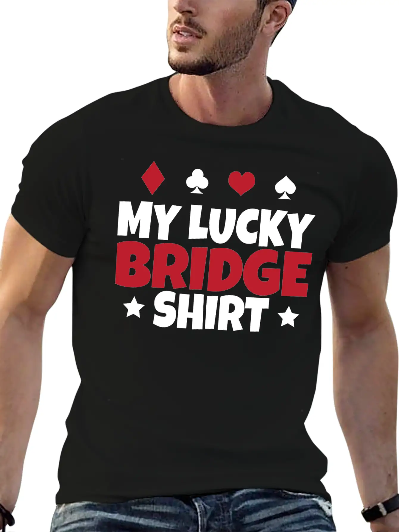 My Lucky Bridge Shirt Relaxed Everyday Tee – Lightweight And Durable Cotton