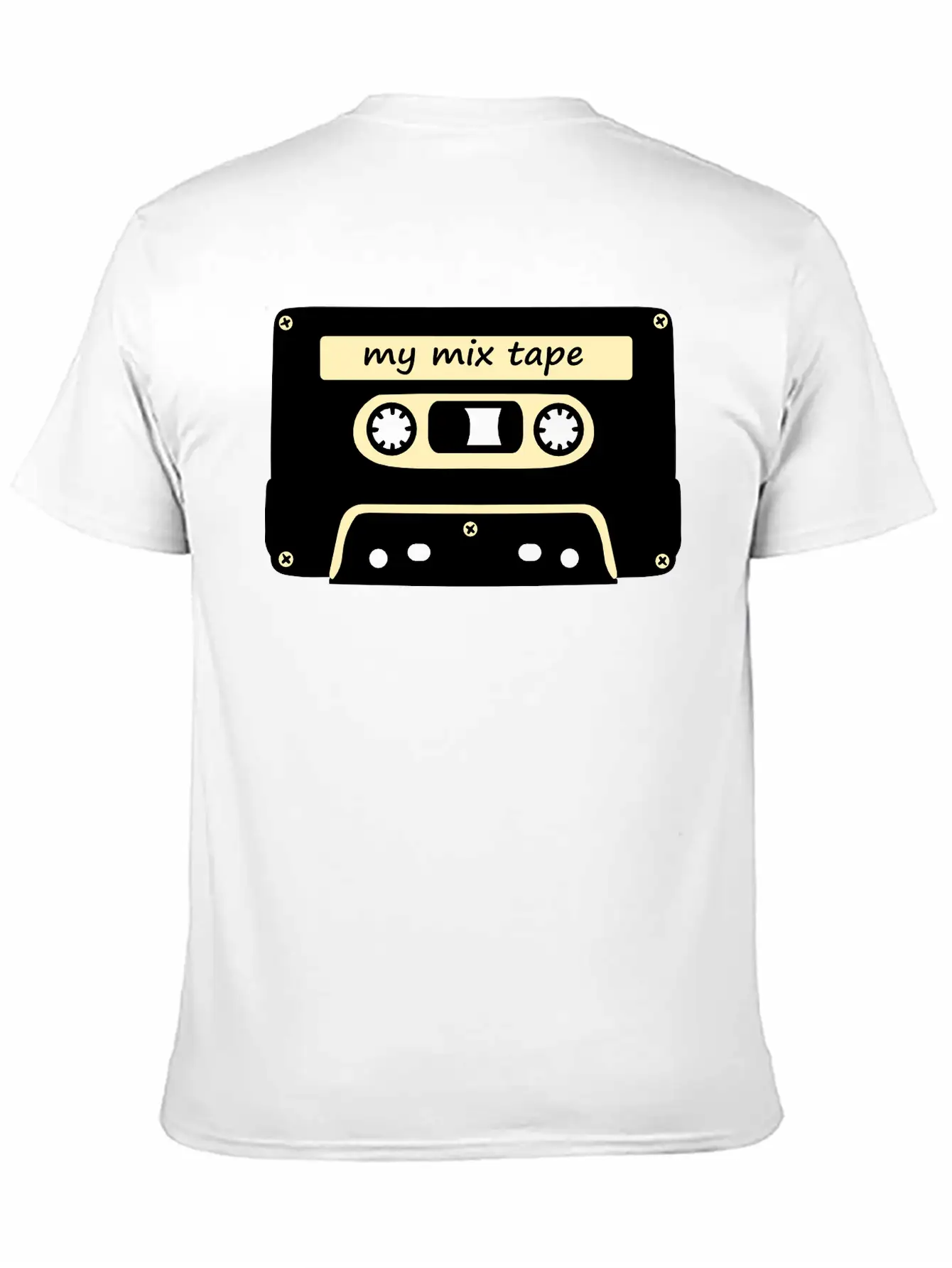 My Mix Tape - Retro Music Cassette Lightweight Cotton T-Shirt – Daily Comfort Graphic Shirt
