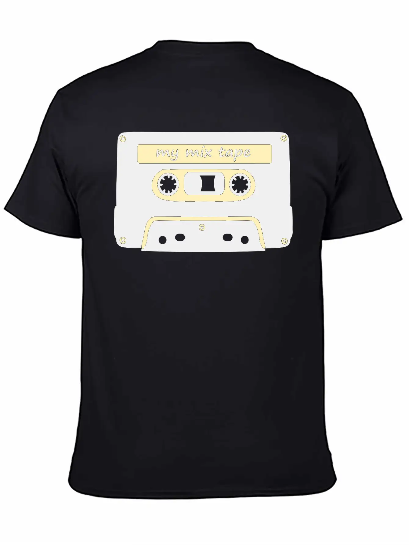 My Mix Tape - Retro Music Cassette Lightweight Cotton T-Shirt – Daily Comfort Graphic Shirt