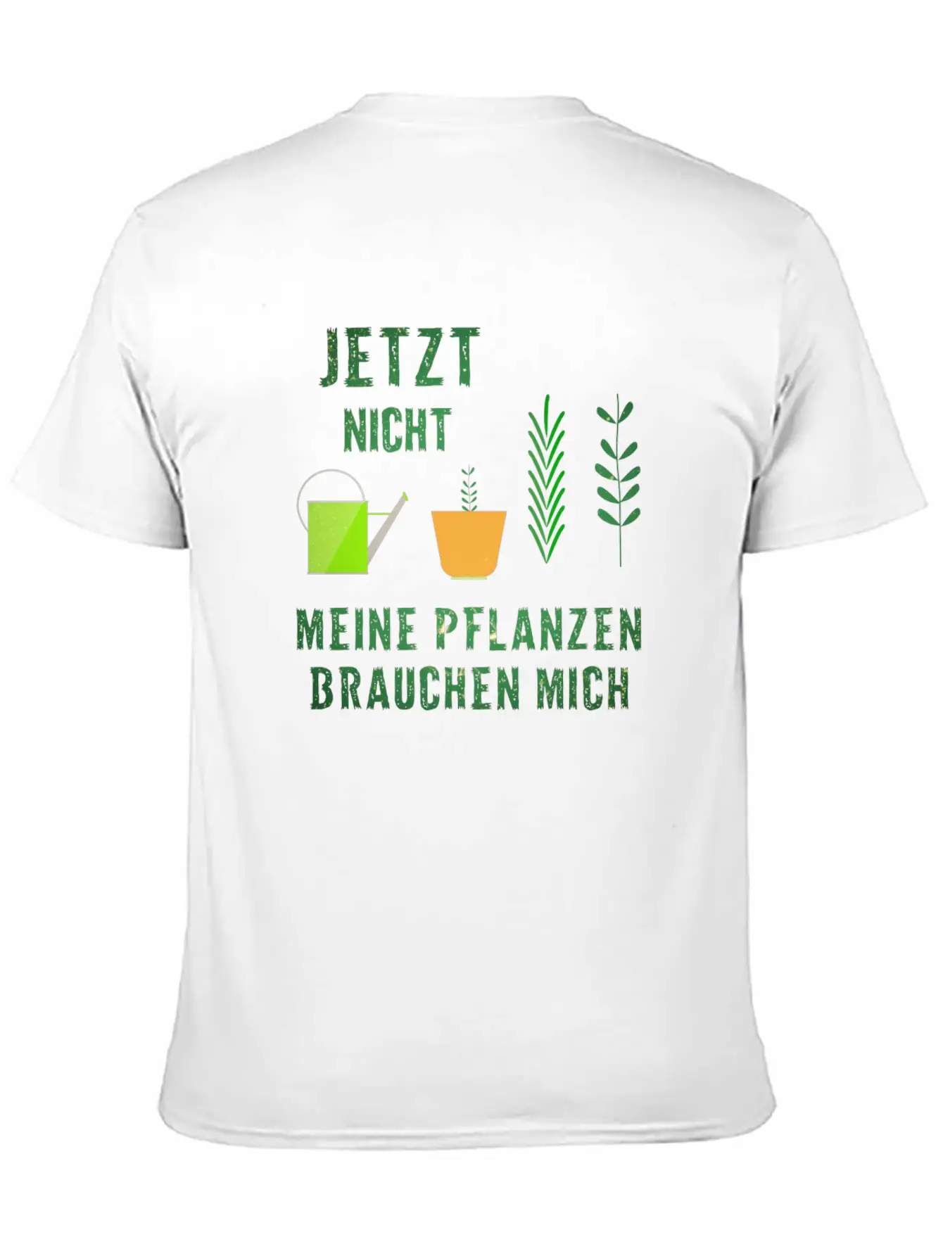 My Plants Need Me Garden Slogan Natural Classic Fit Graphic Tee For Daily Comfort – Unisex Cotton Shirt