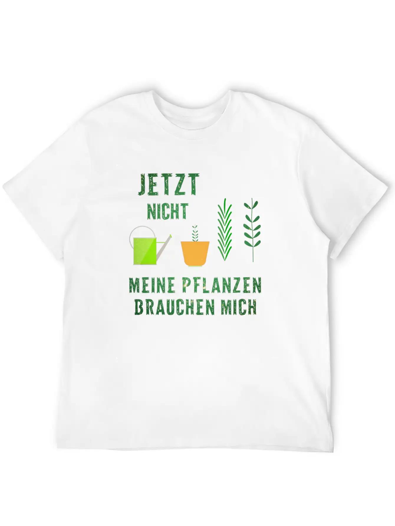 My Plants Need Me Garden Slogan Natural Classic Fit Graphic Tee For Daily Comfort – Unisex Cotton Shirt